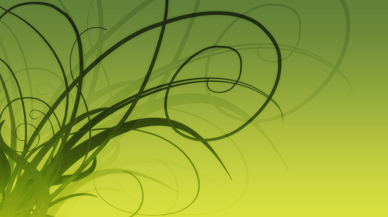Free Spring Bud Green Foliage Swirls