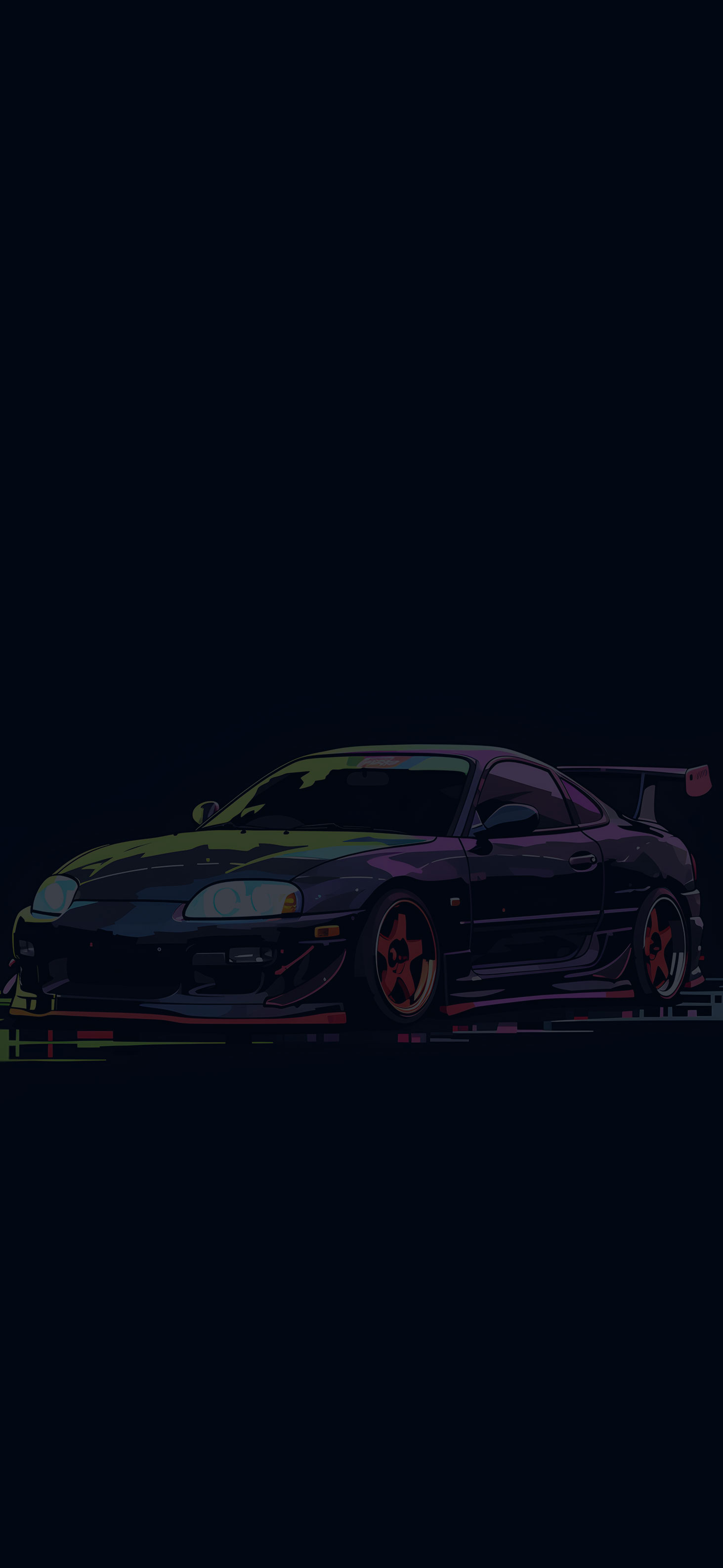 Toyota Supra Cool Dark Wallpaper