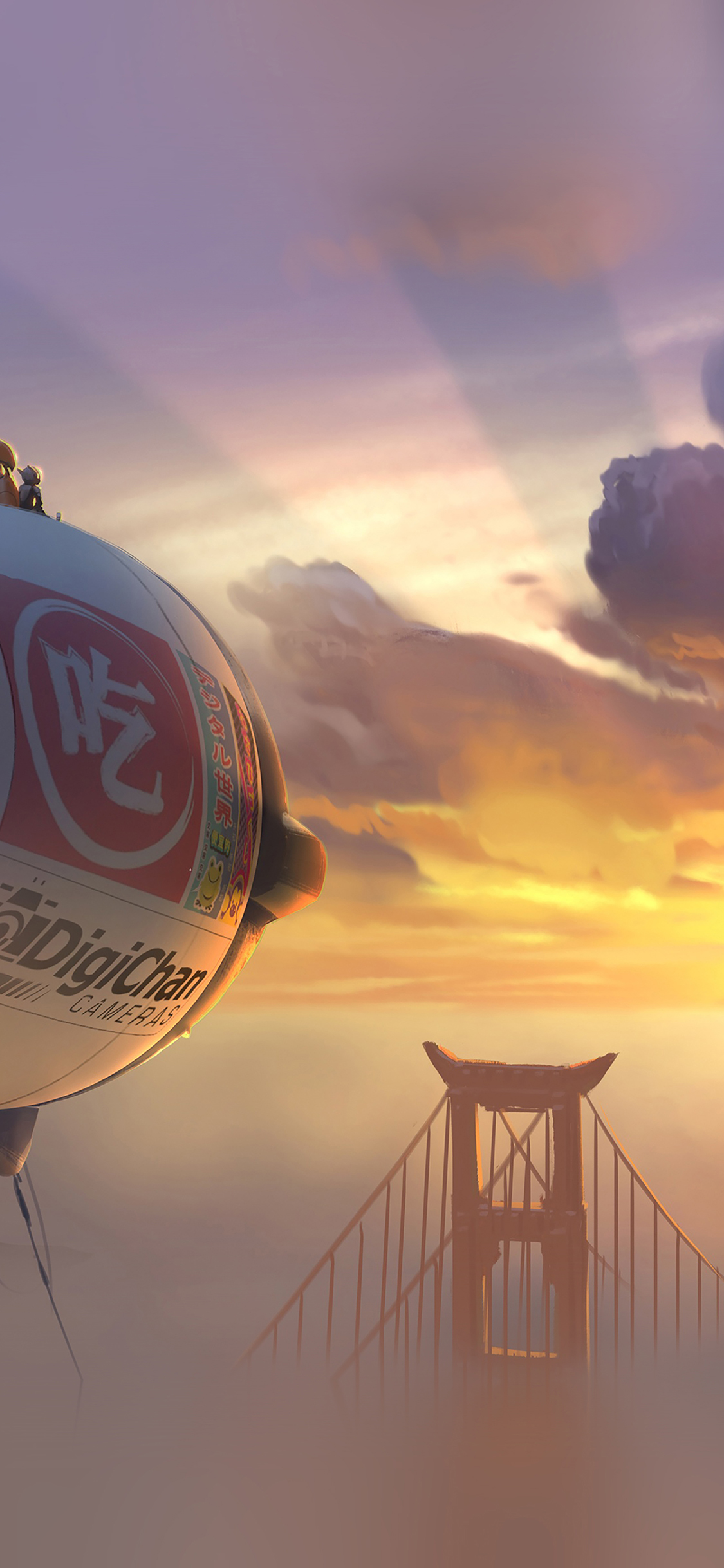 Big Hero 6 Fly Air Disney Art