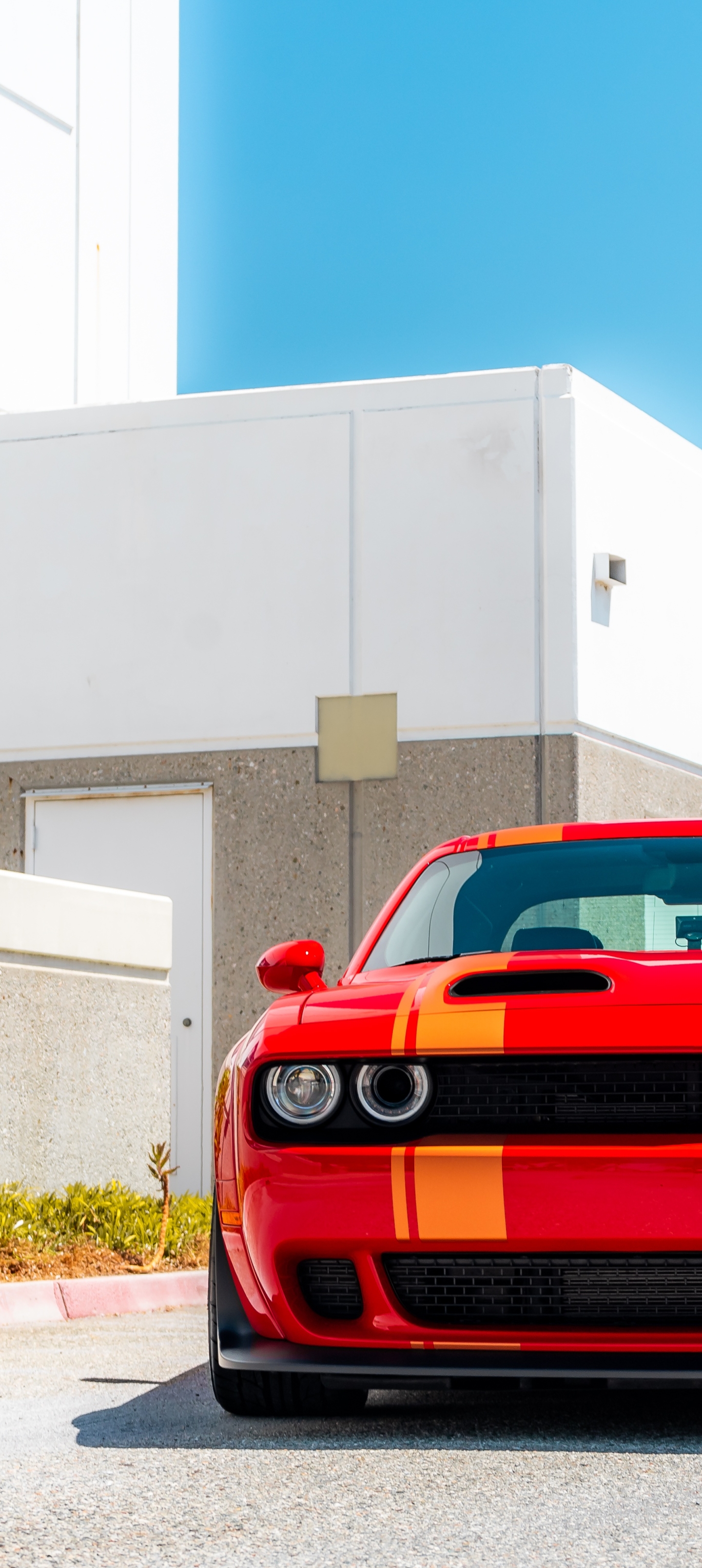 Dodge Challenger SRT iPhone Wallpaper