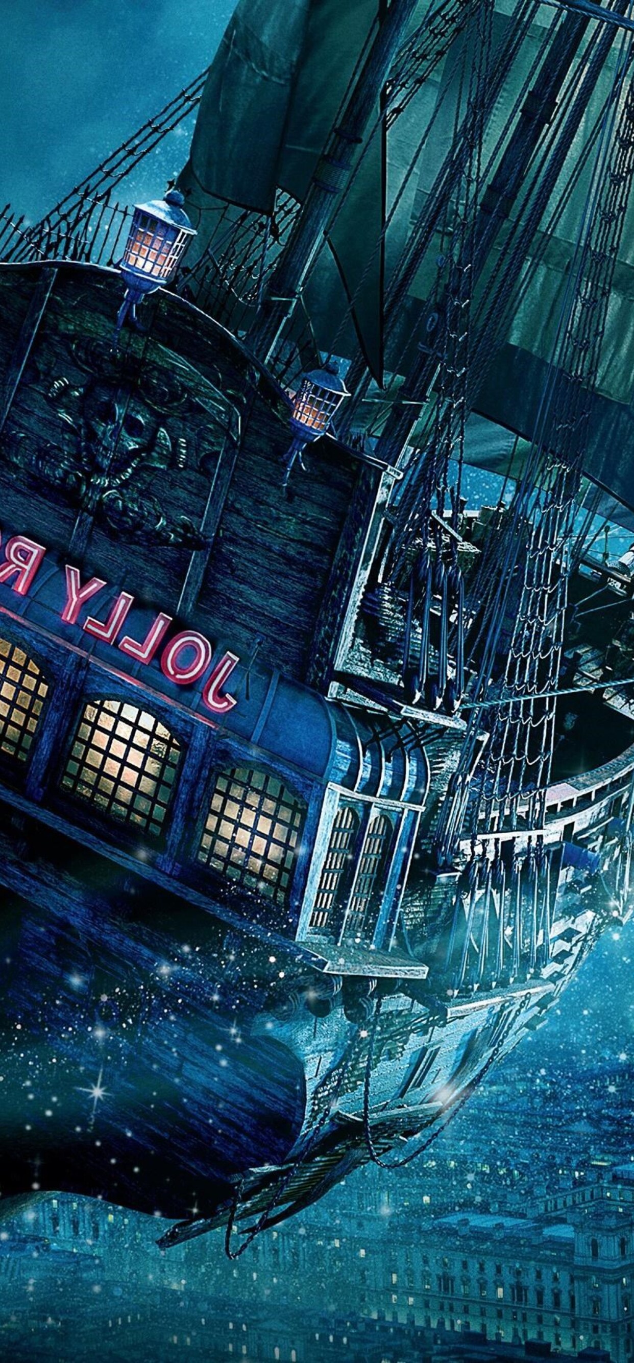 Jolly Roger Ship Peter Pan