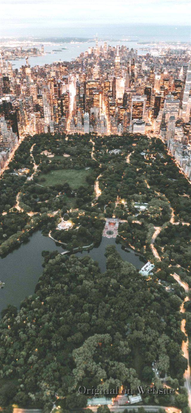 Central Park iPhone Wallpaper