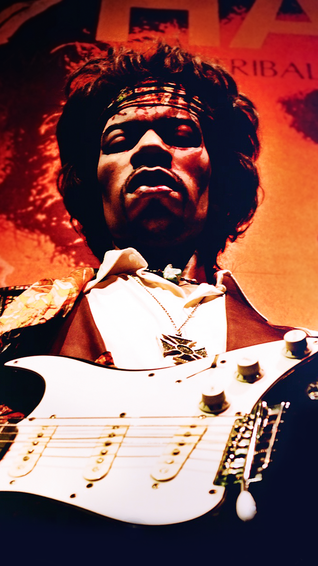 Jimi Hendrix iPhone 12 Wallpaper