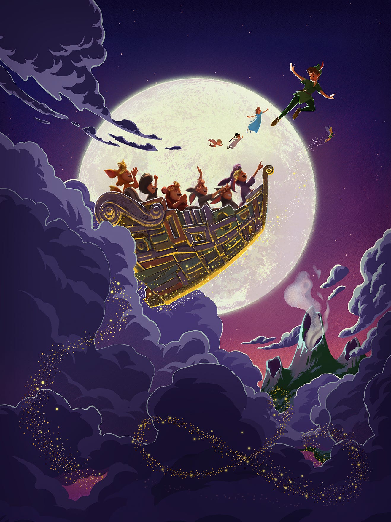 Fantasy Springs area of Tokyo Disney