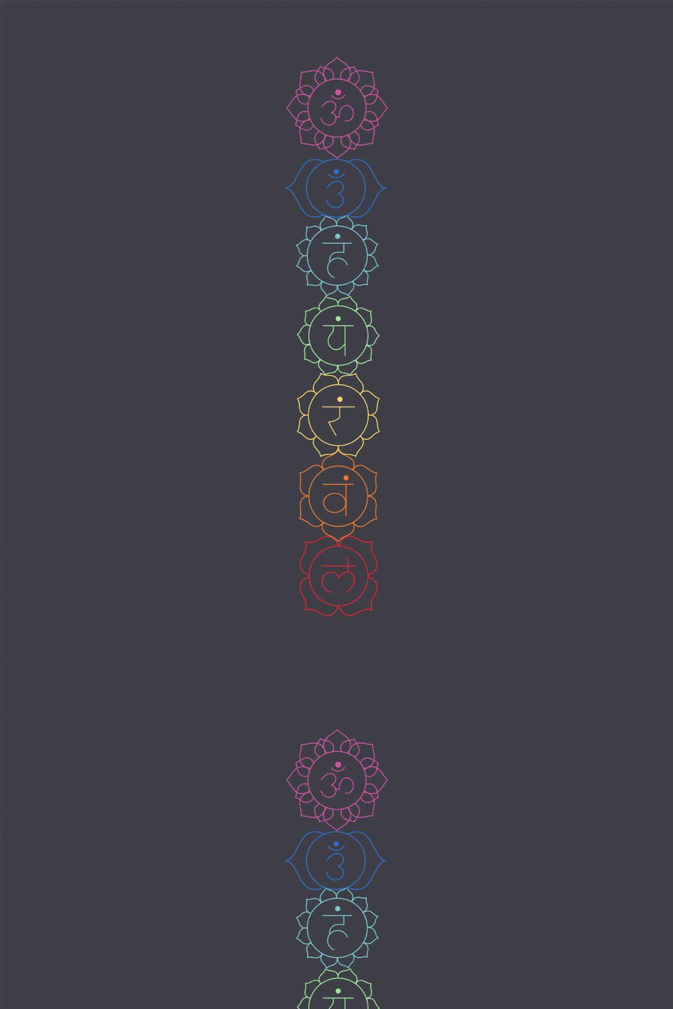 Chakra Wallpaper and Stick or