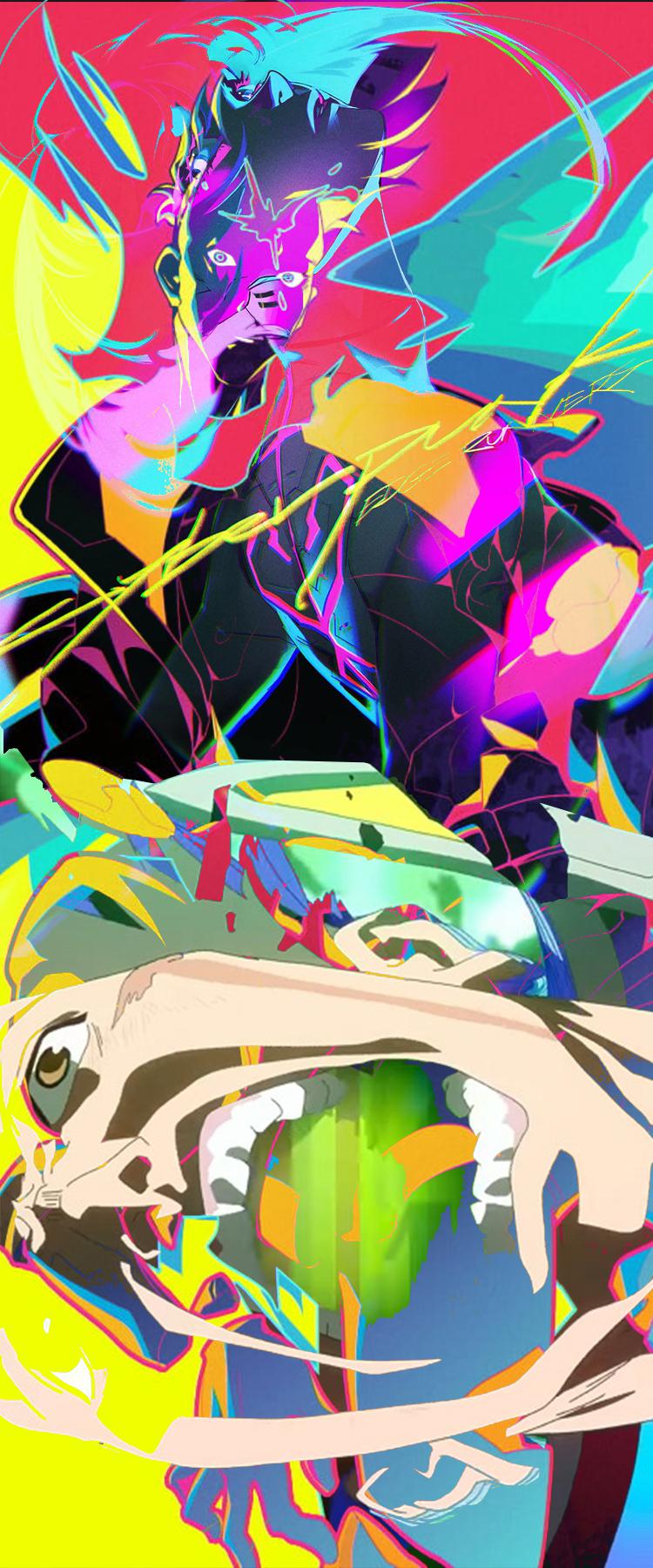 4k Edgerunners Anime mobile wallpaper