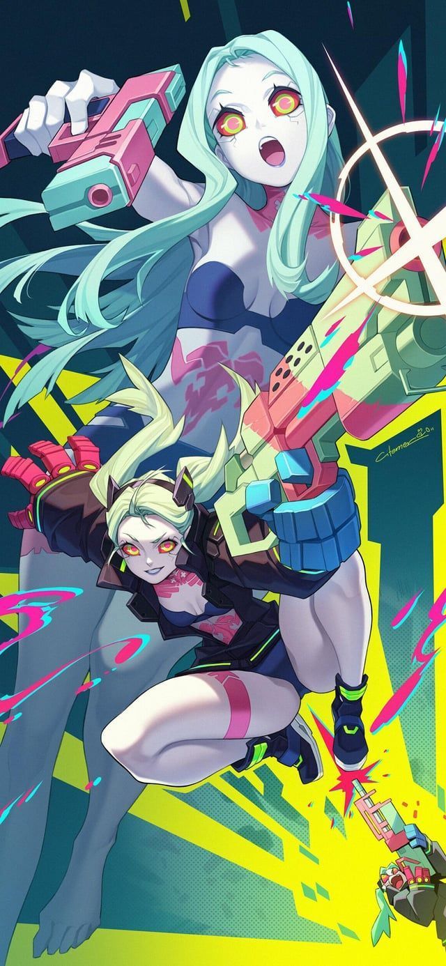 Rebecca Gun Cyberpunk: Edgerunners 4K