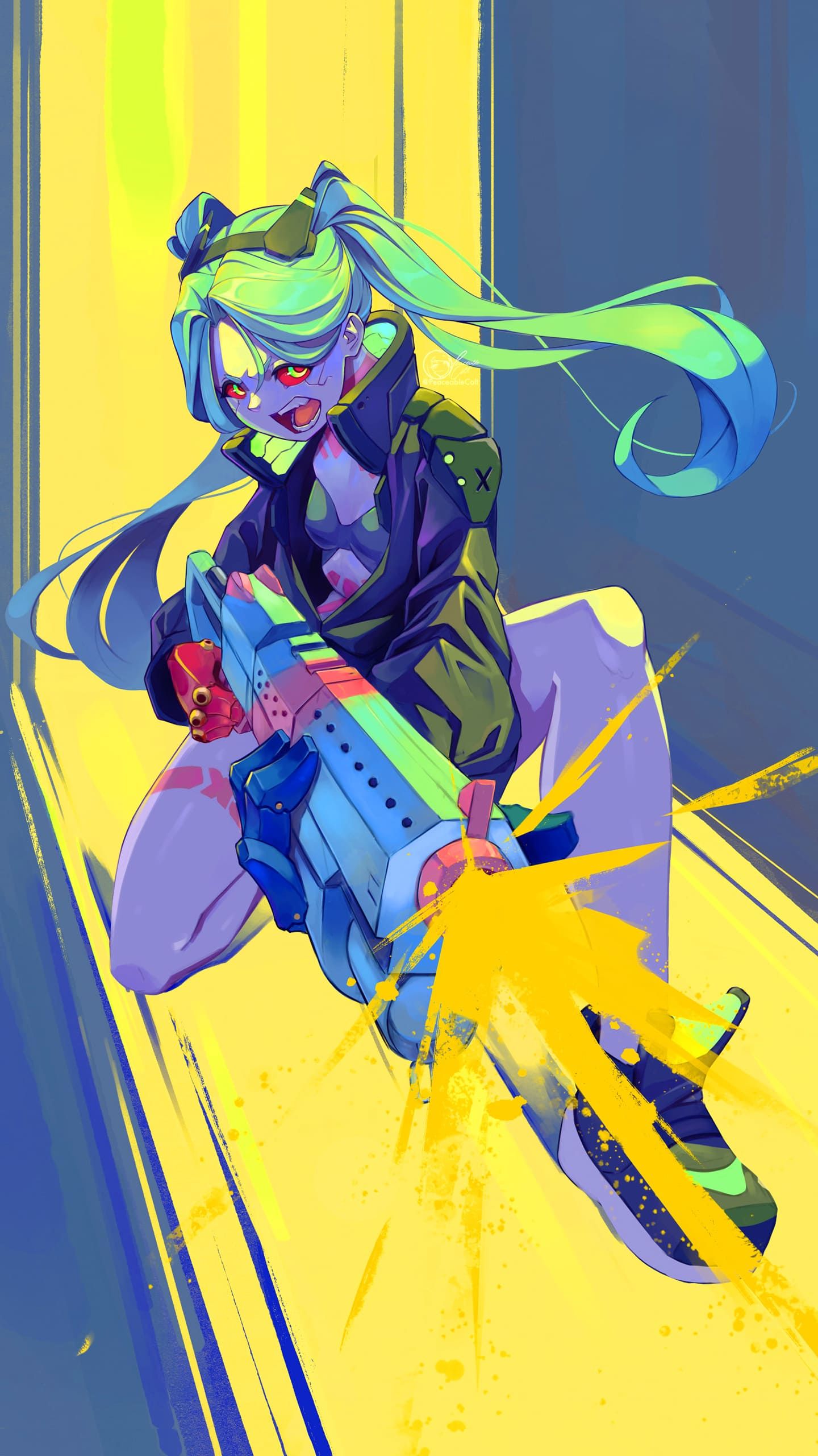 Rebecca Cyberpunk Wallpaper Discover