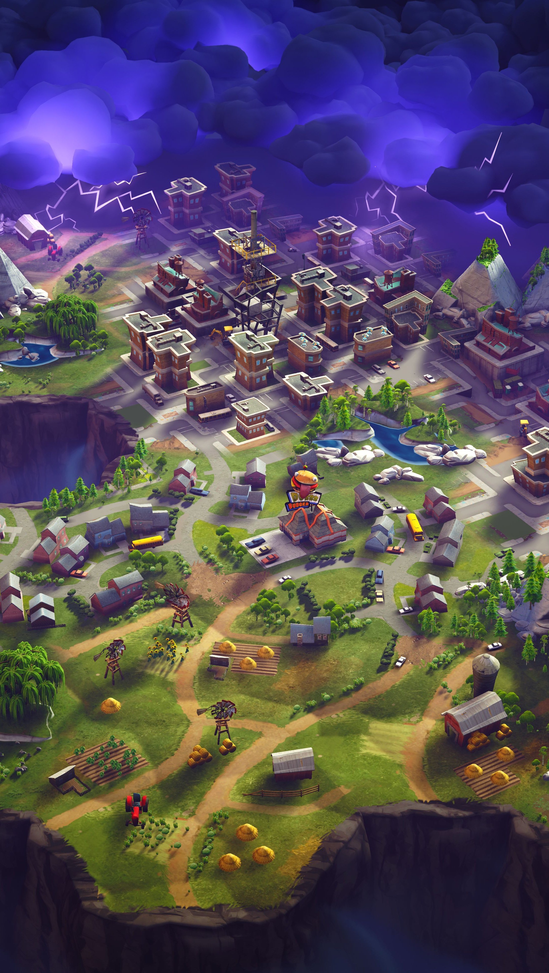 Fortnite Map Wallpaper