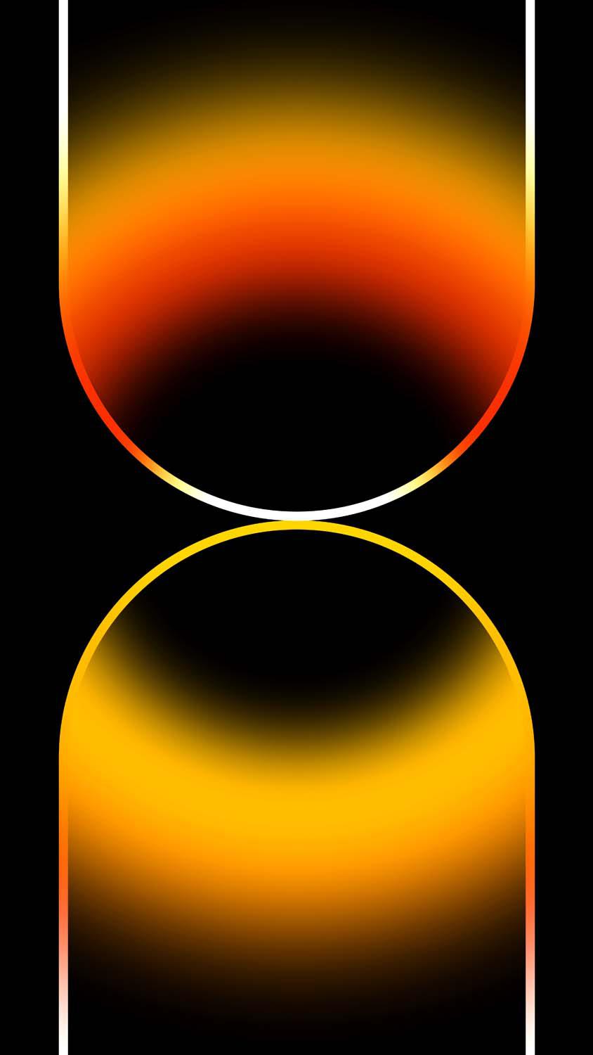 iPhone 14 Pro Wallpaper Gold Black, r