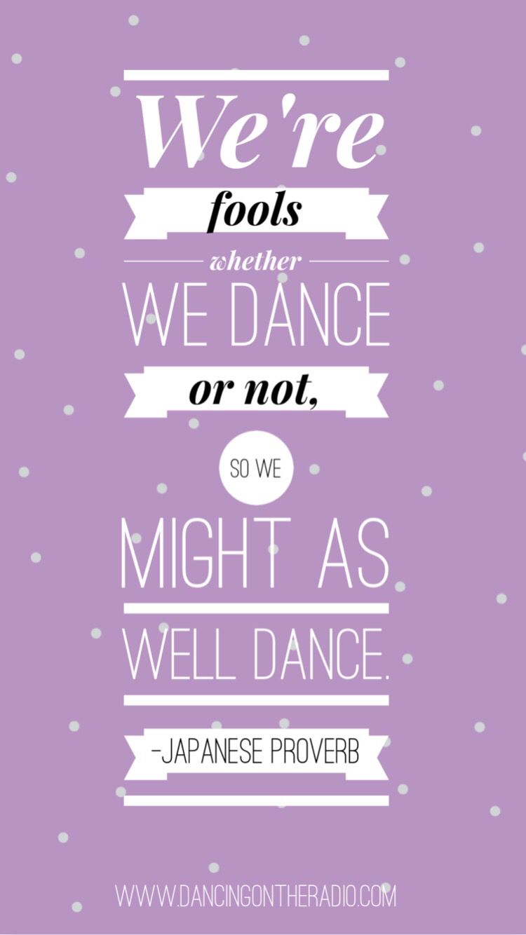 Freebie Friday dance quotes phone