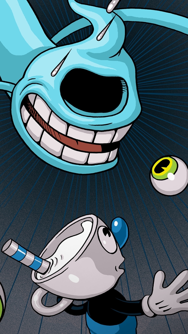 Cuphead Phone Wallpaper