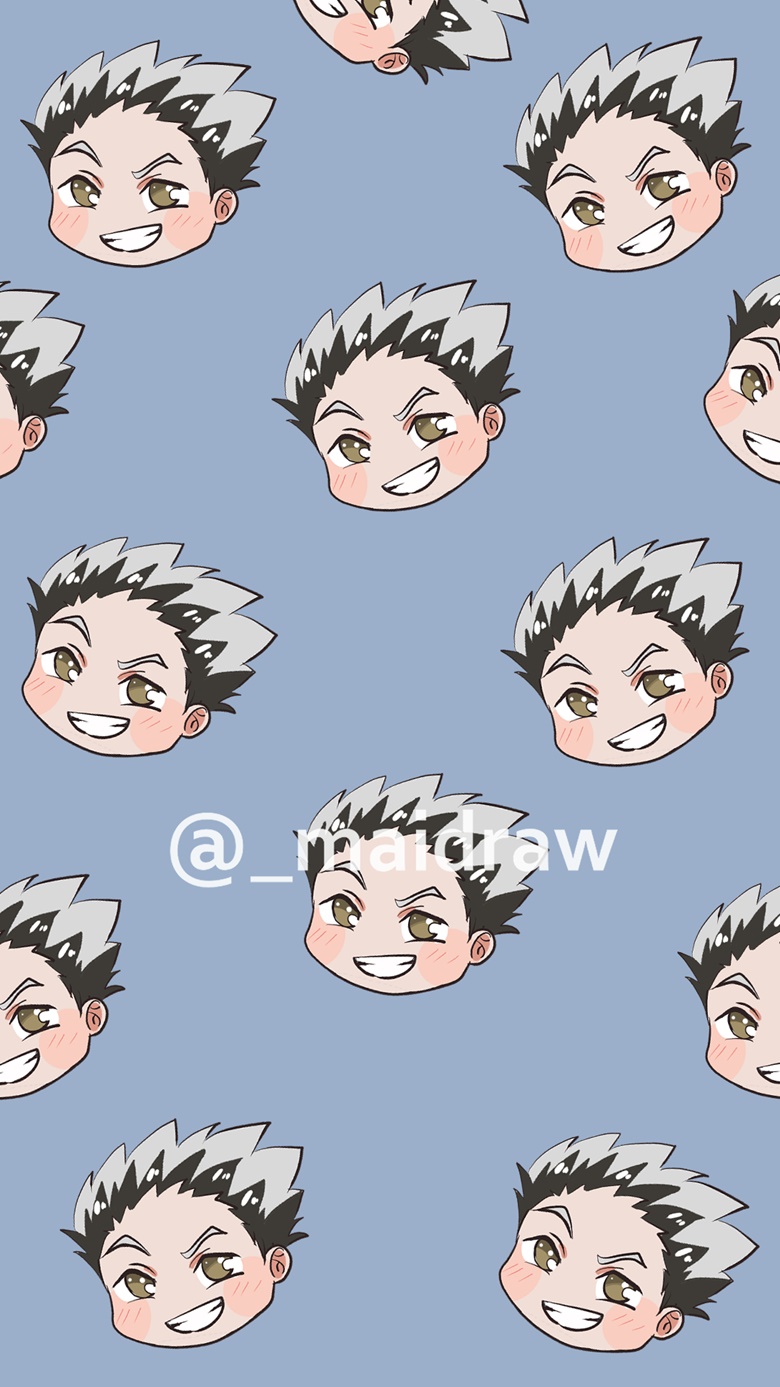 WALLPAPER HANDPHONE HAIKYUU BOKUTO