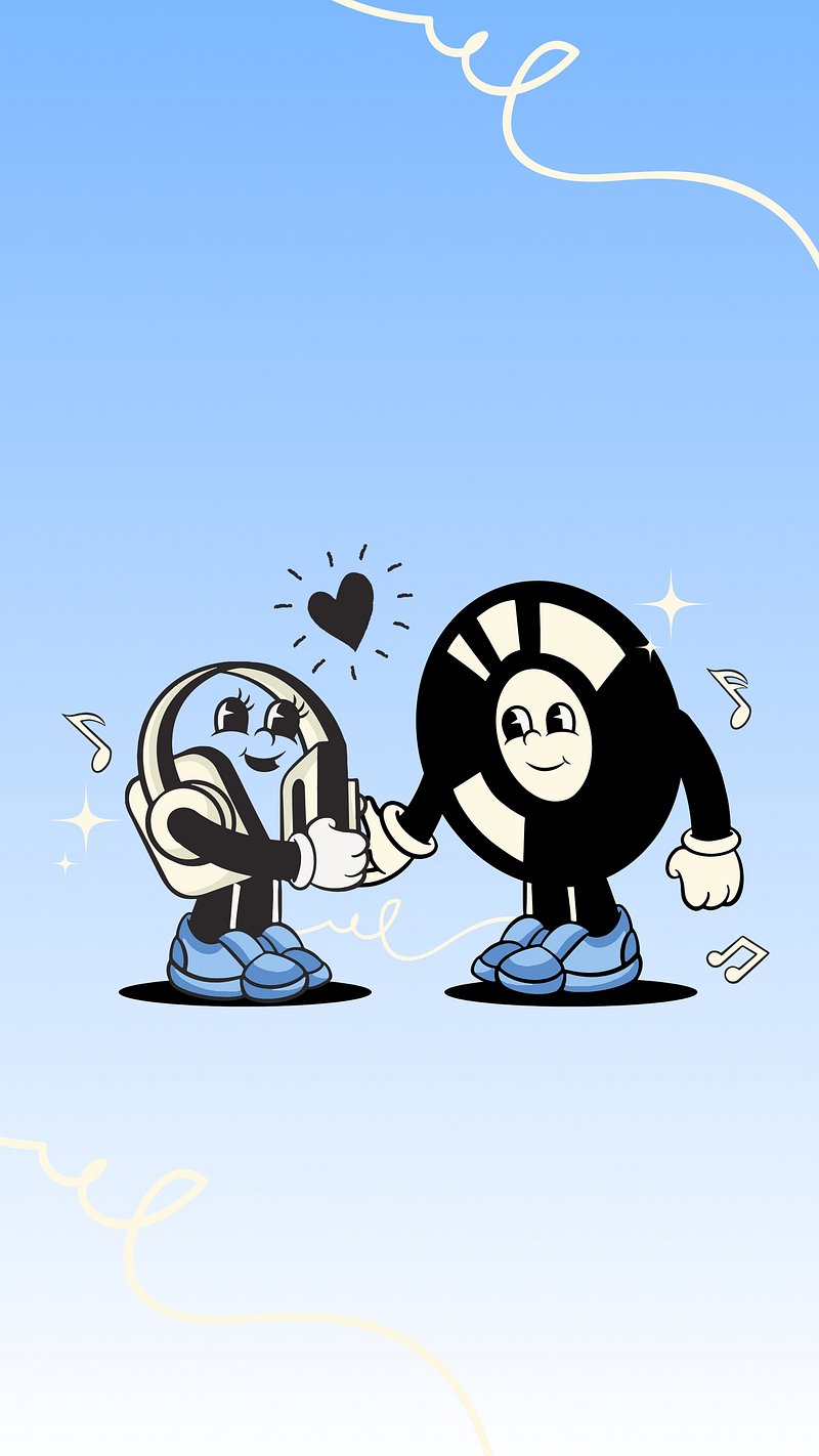 Pink social retro iPhone wallpaper