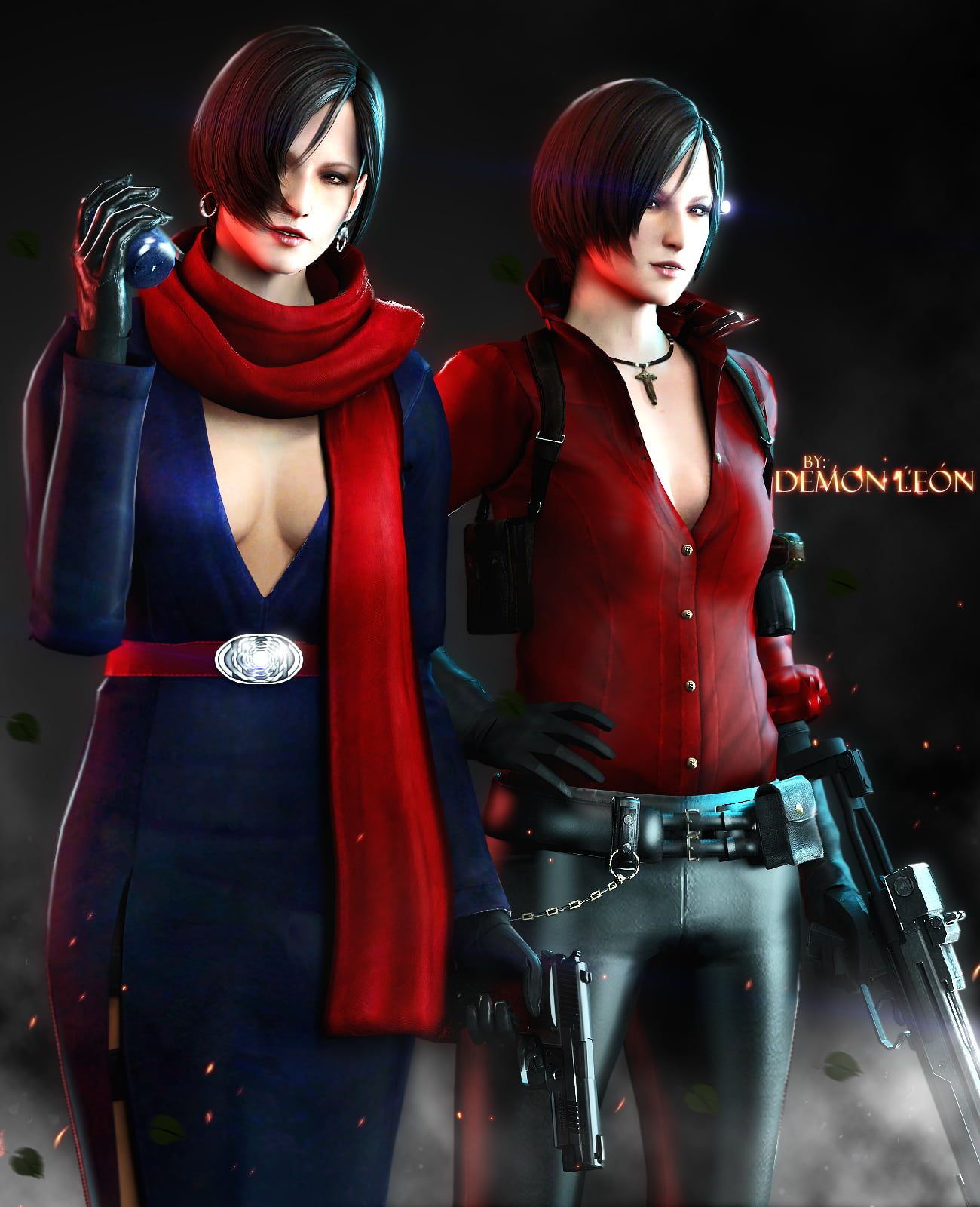 Carla Radames Ada Wong Resident Evil