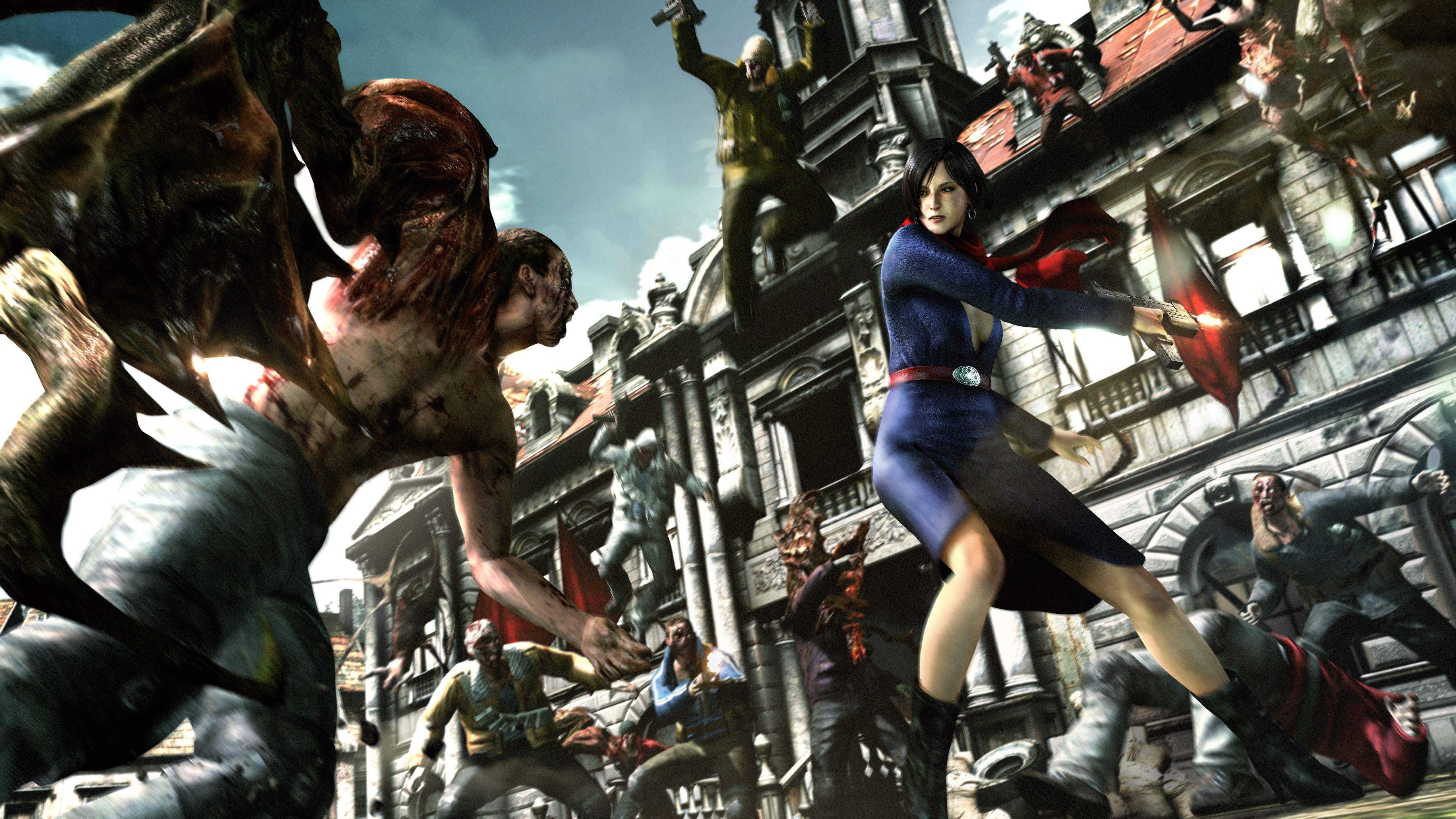 resident evil 6 ada wong zombies carla
