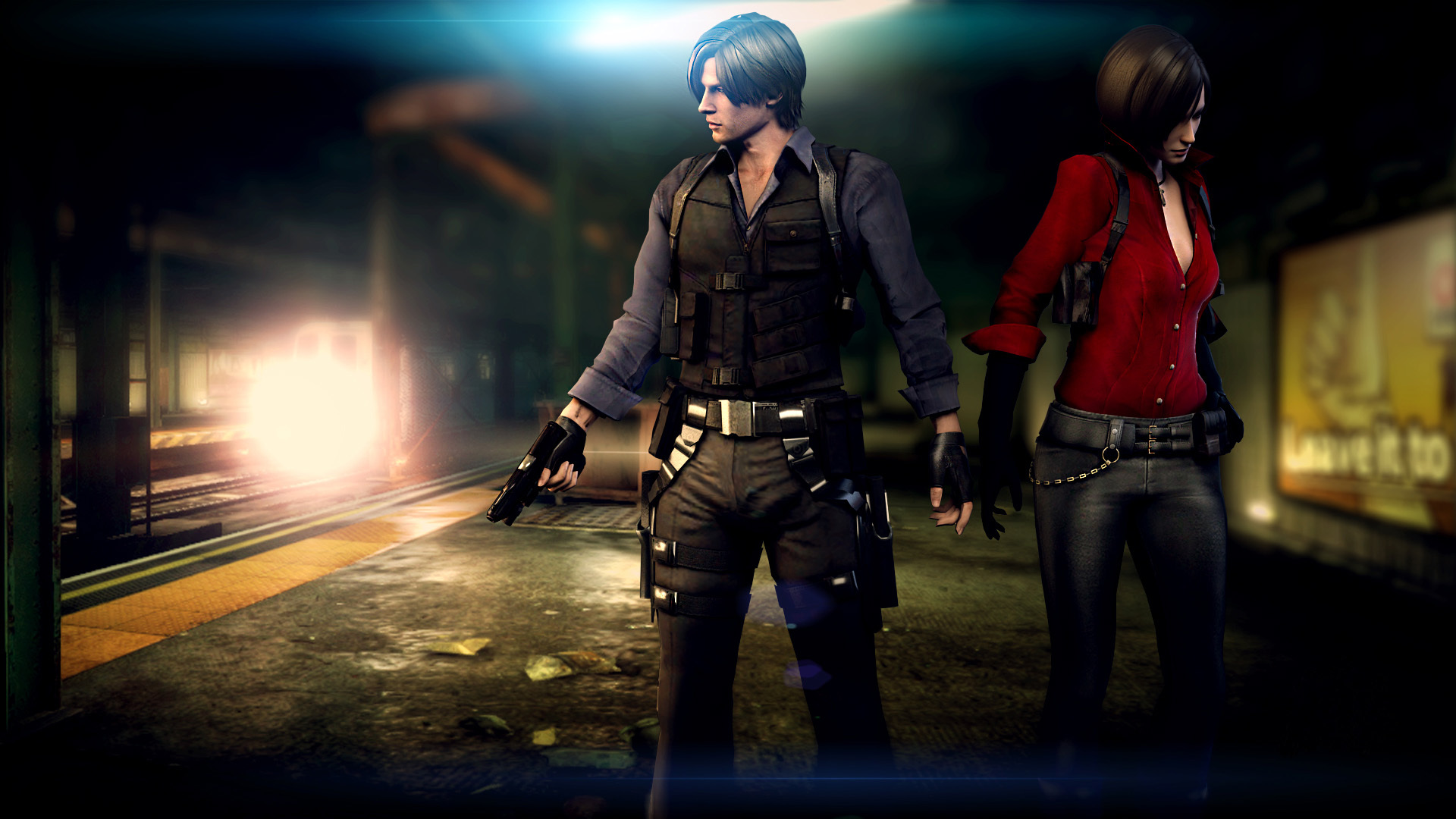Leon Scott Kennedy, Ada Wong