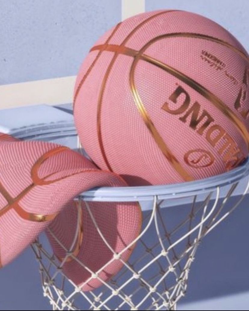Pink basketball, Basketball background