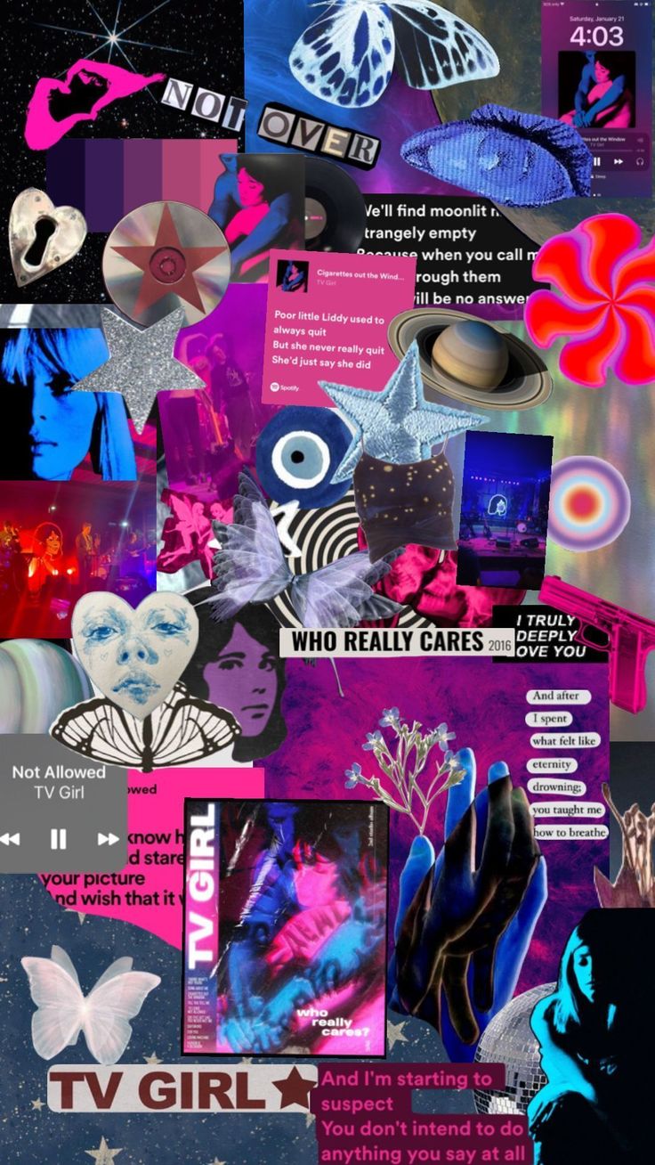 Pop art collage