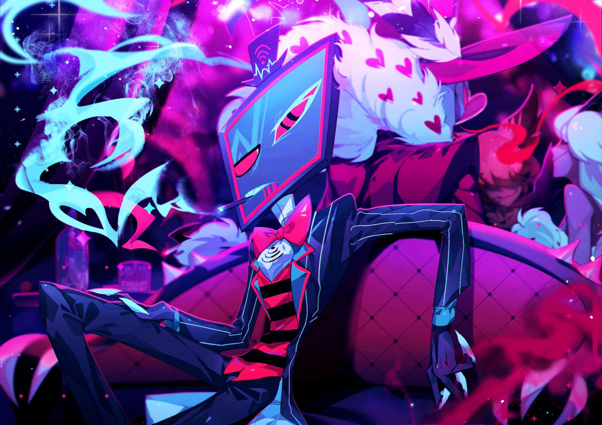 Vox x Val hazbin fanart ideas