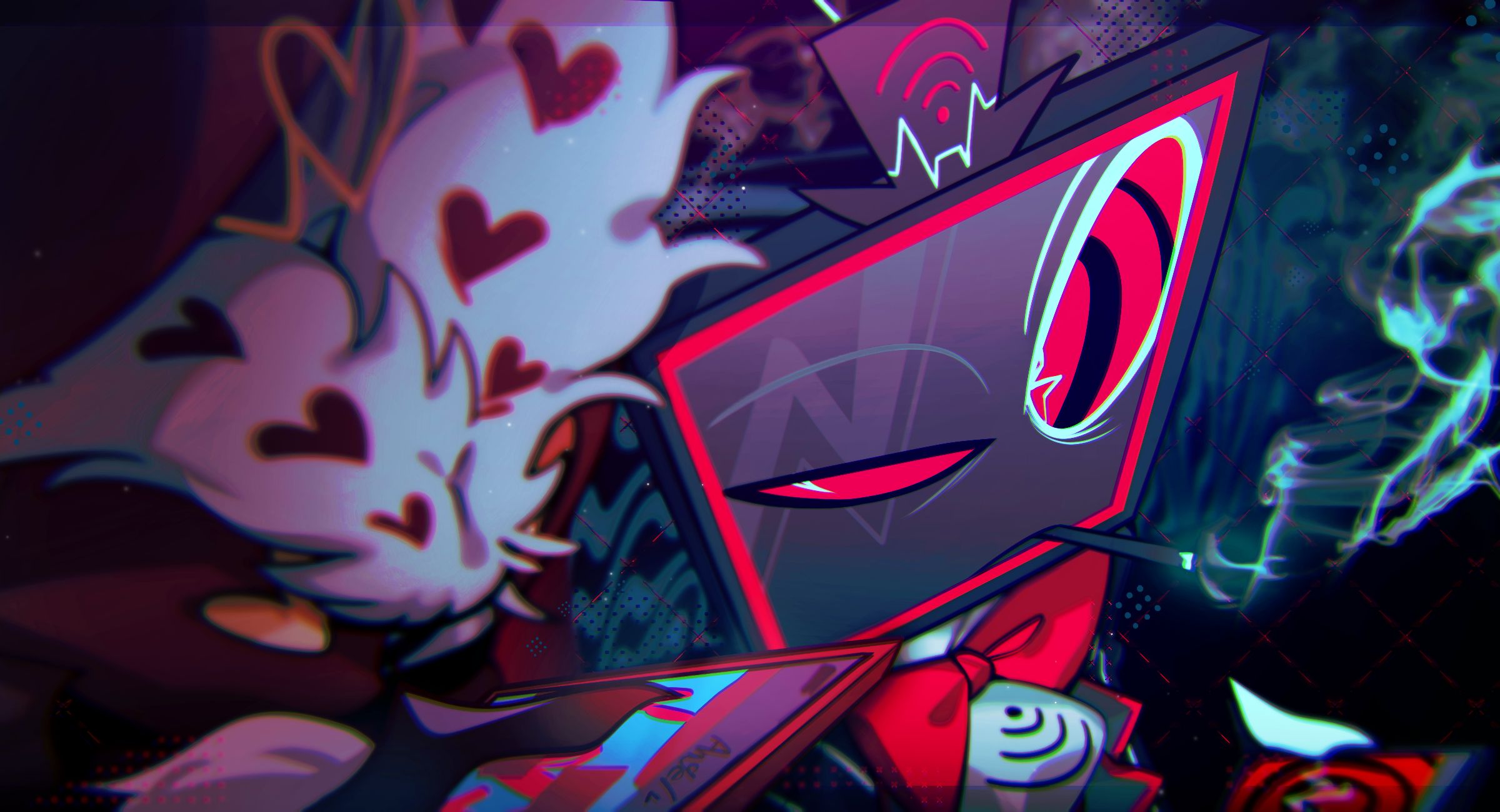Vox (Hazbin Hotel) wallpaper