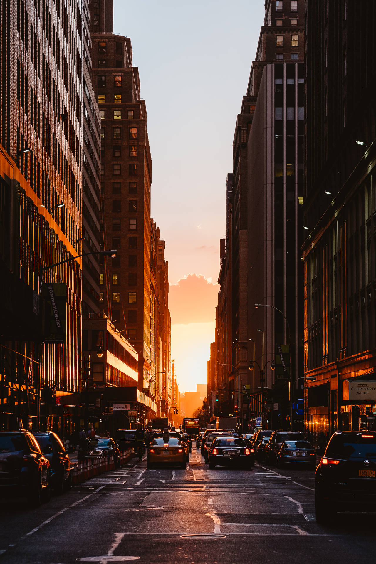Download free New York City Sunset