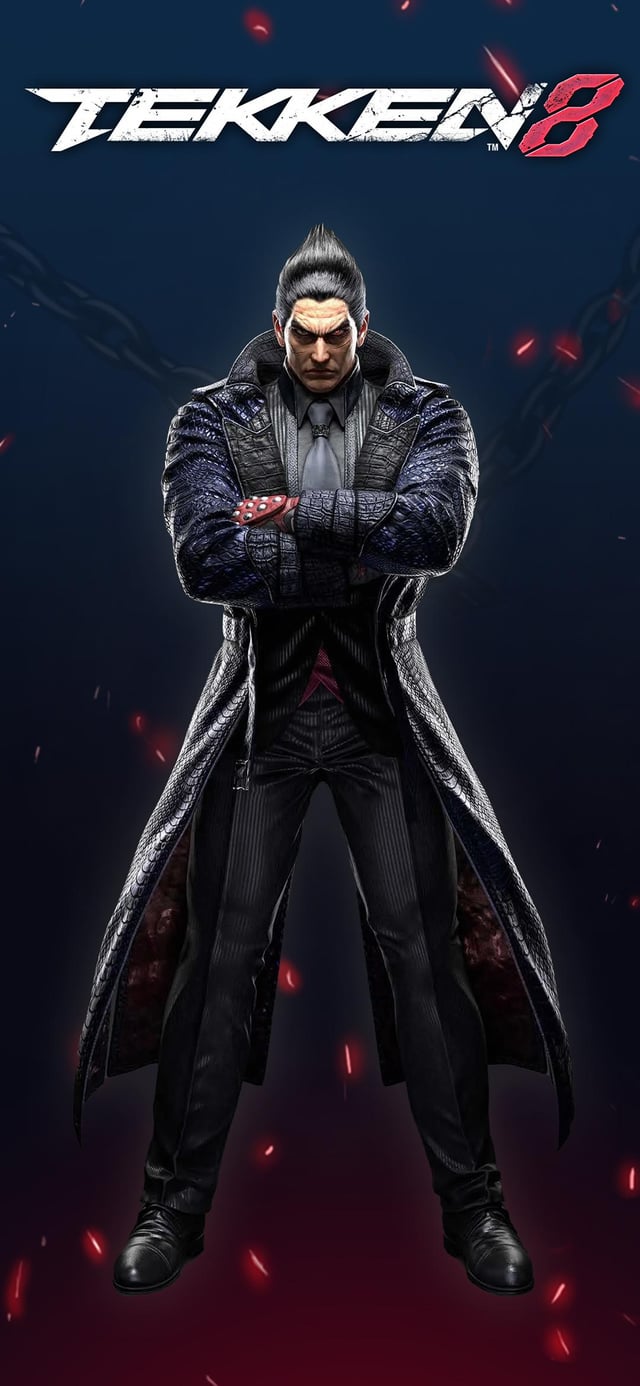 i made some tekken 8 phone wallpaper