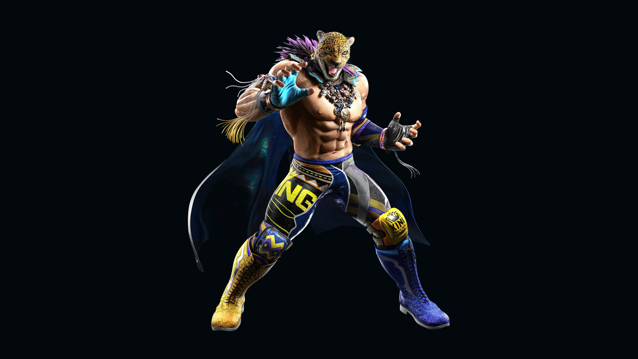 King Wallpaper 4K, Tekken 8, 8K, AMOLED, 5K