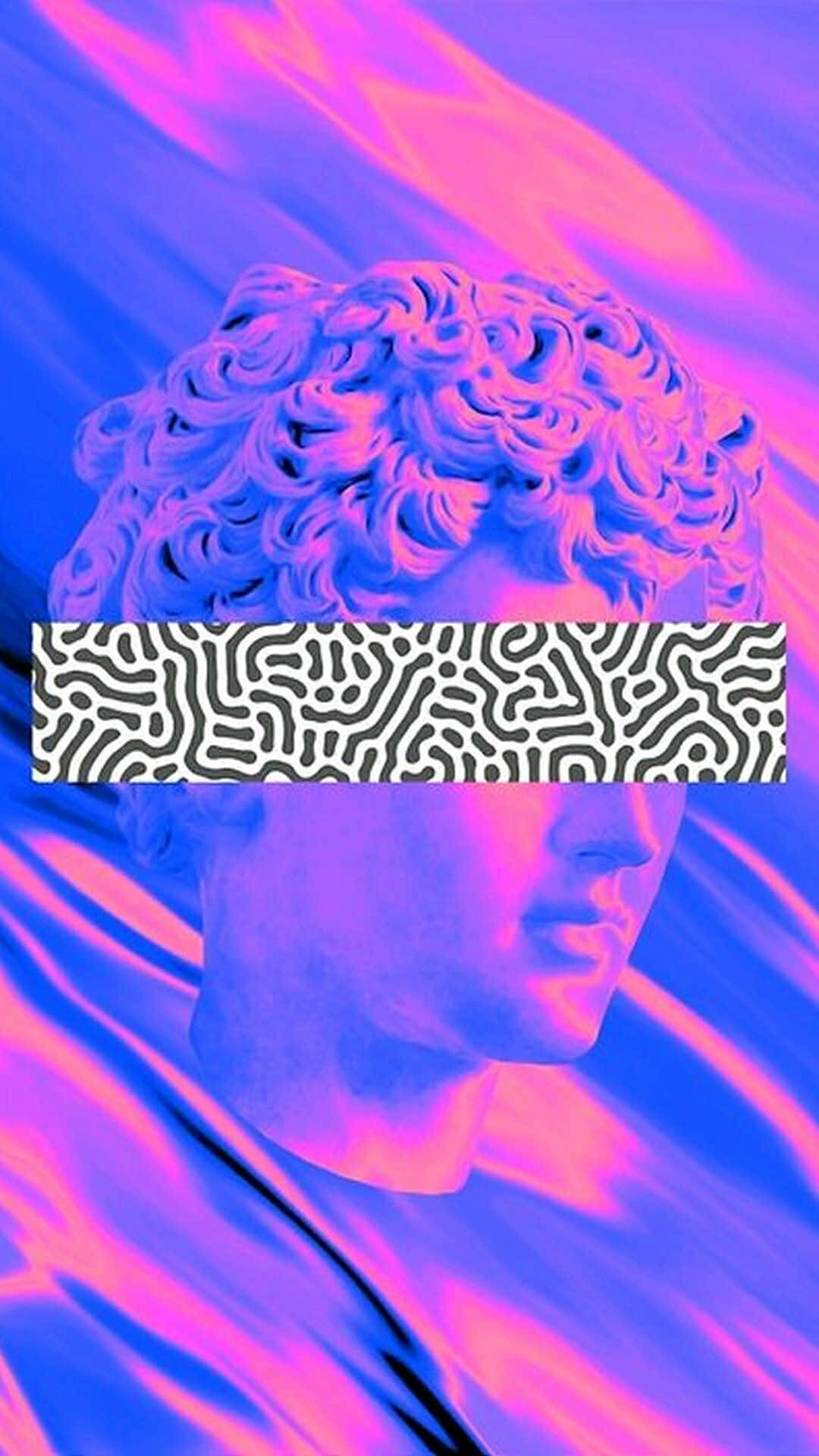 Vaporwave iPhone Wallpaper