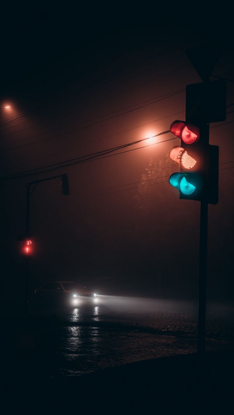 Street Lamp In Fog iPhone Wallpapers - Wallpaper Cave