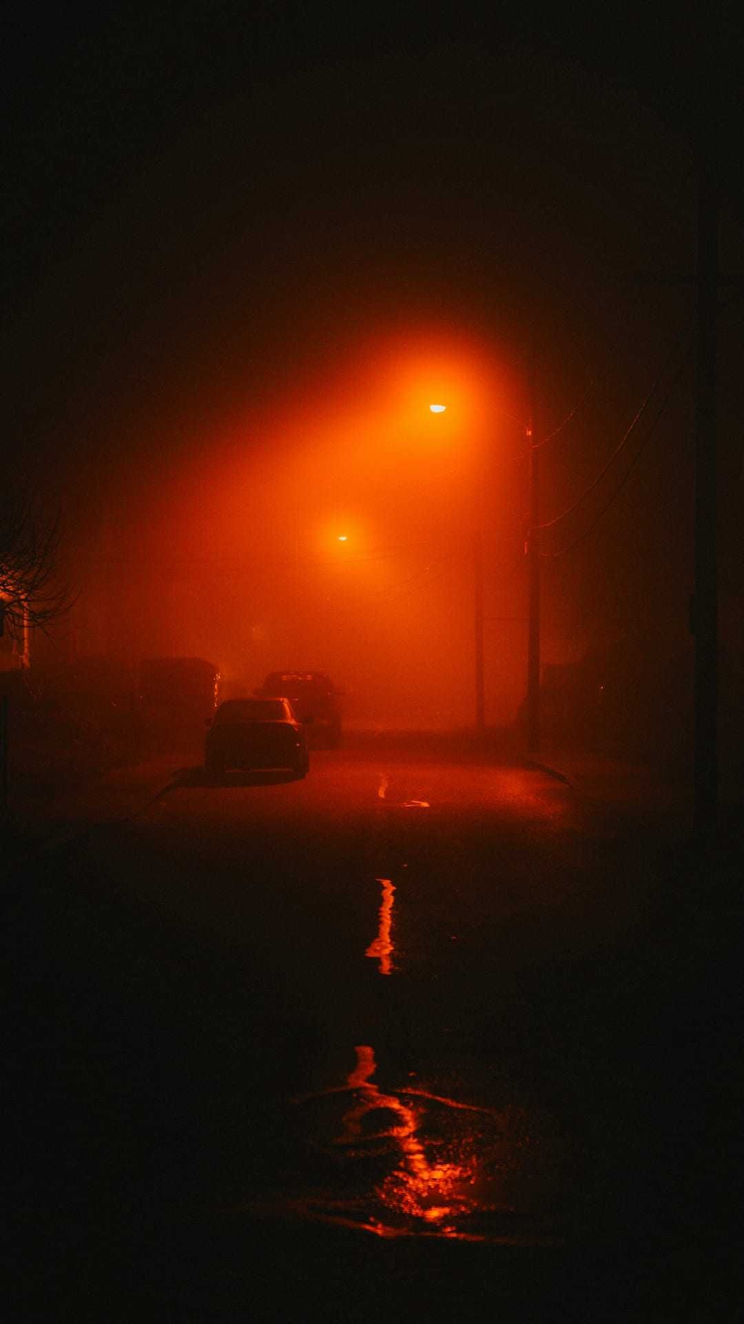 Street Lamp In Fog iPhone Wallpapers - Wallpaper Cave