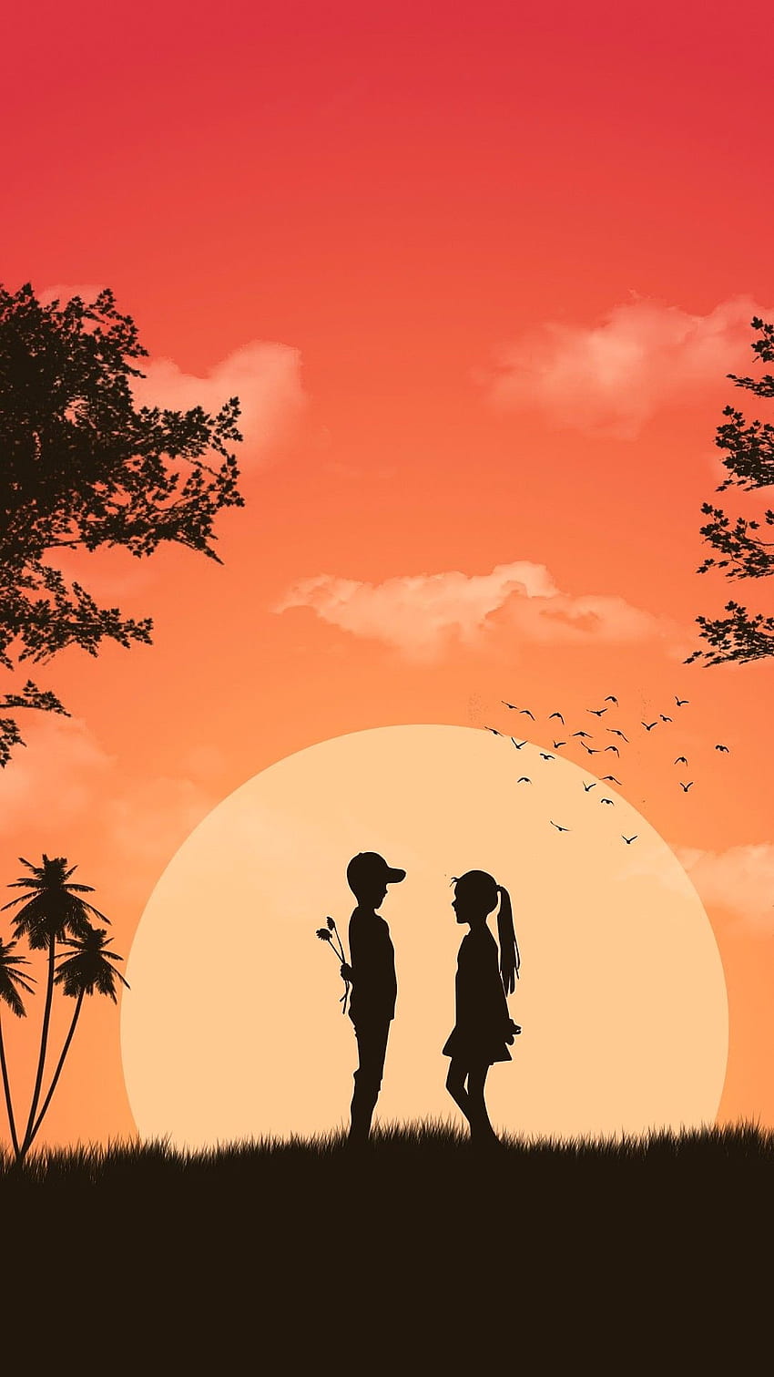 4K Romance Wallpaper