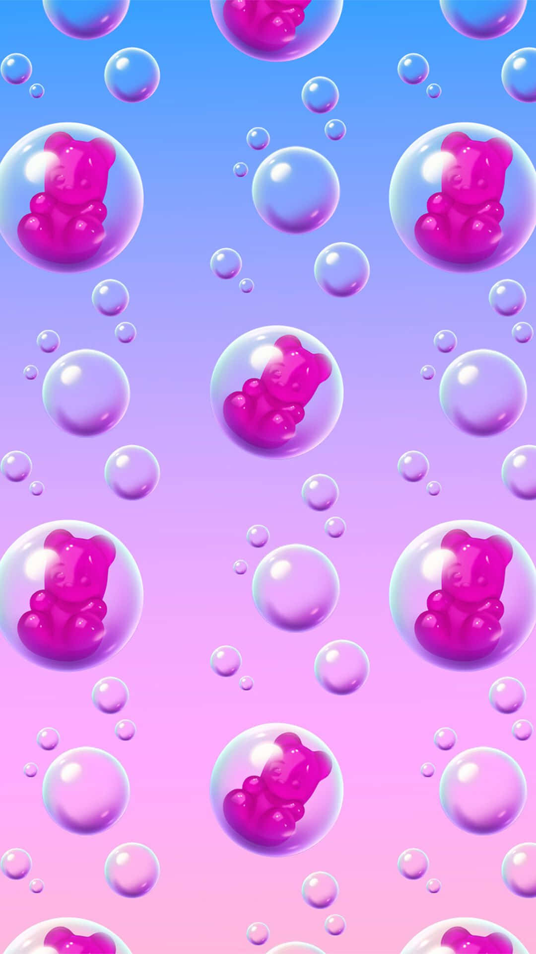 iPhone Pink Bubble Wallpapers Wallpaper Cave
