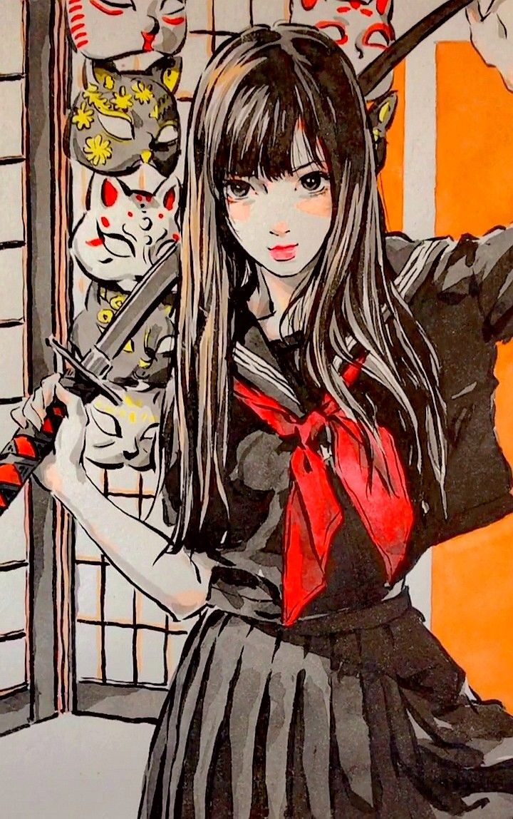 Cre douyin: 1475914516. Character art