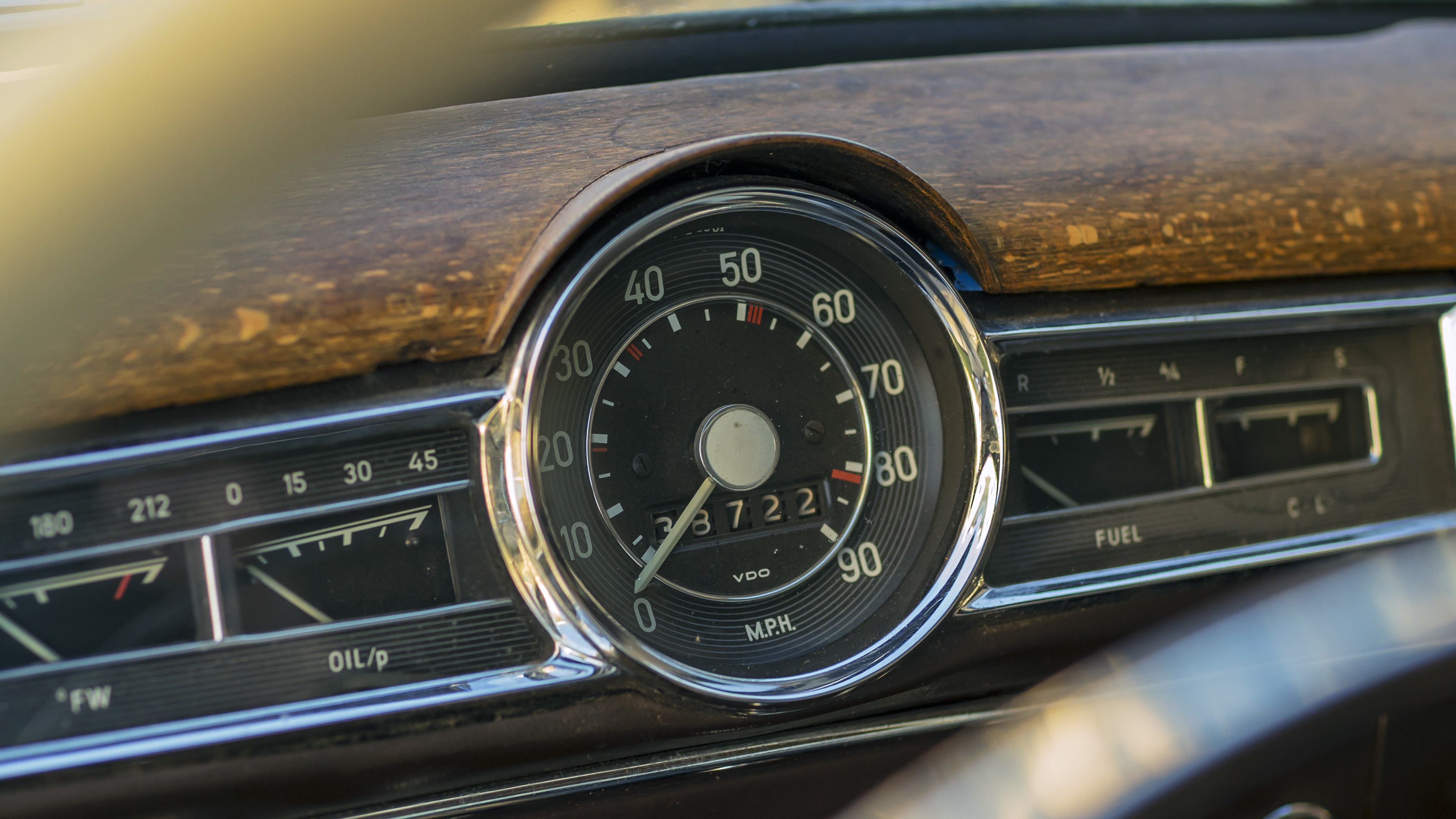 Driver Seat Car Vintage Bokeh