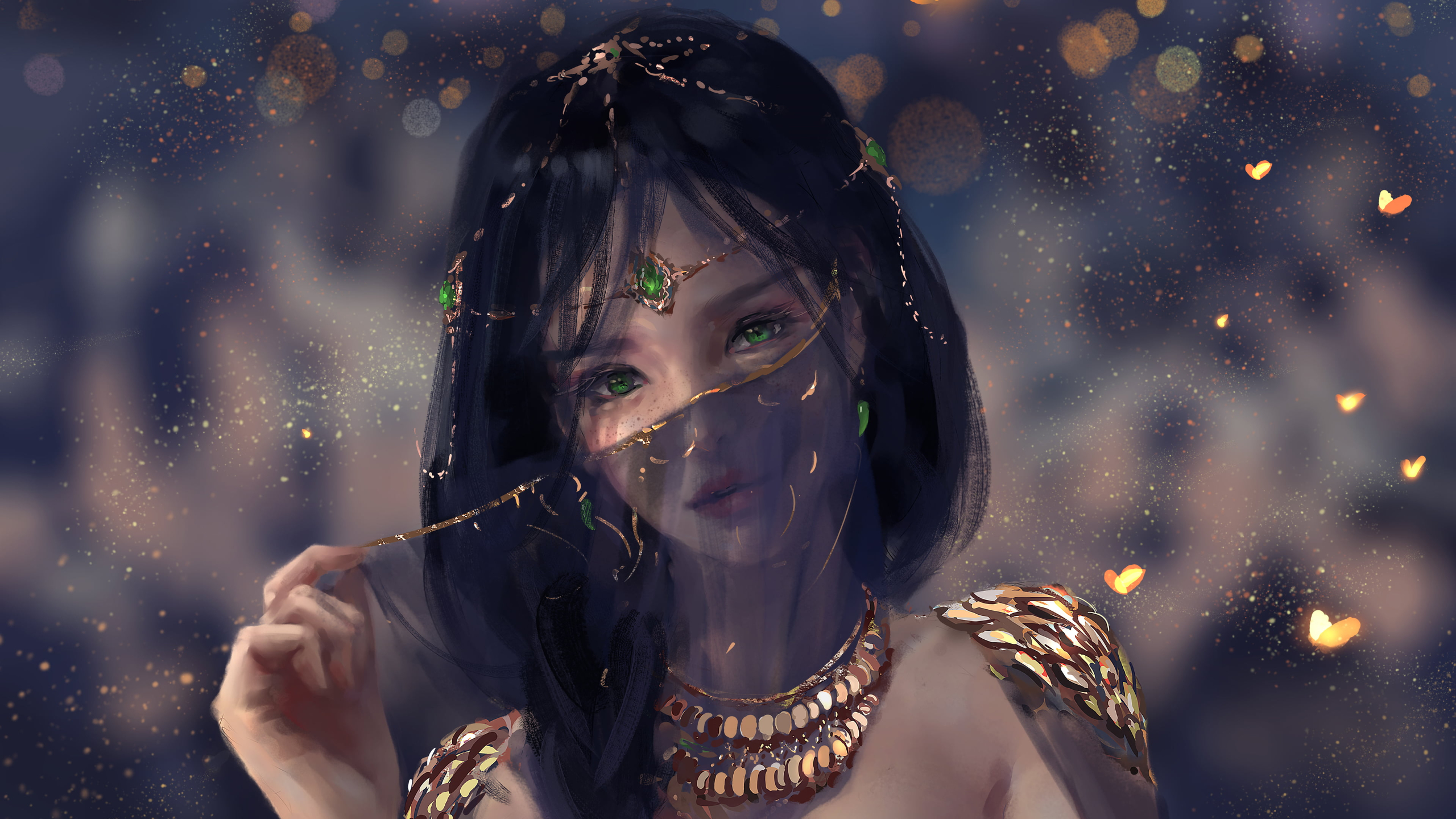 WLOP Digital Art Fantasy Girl