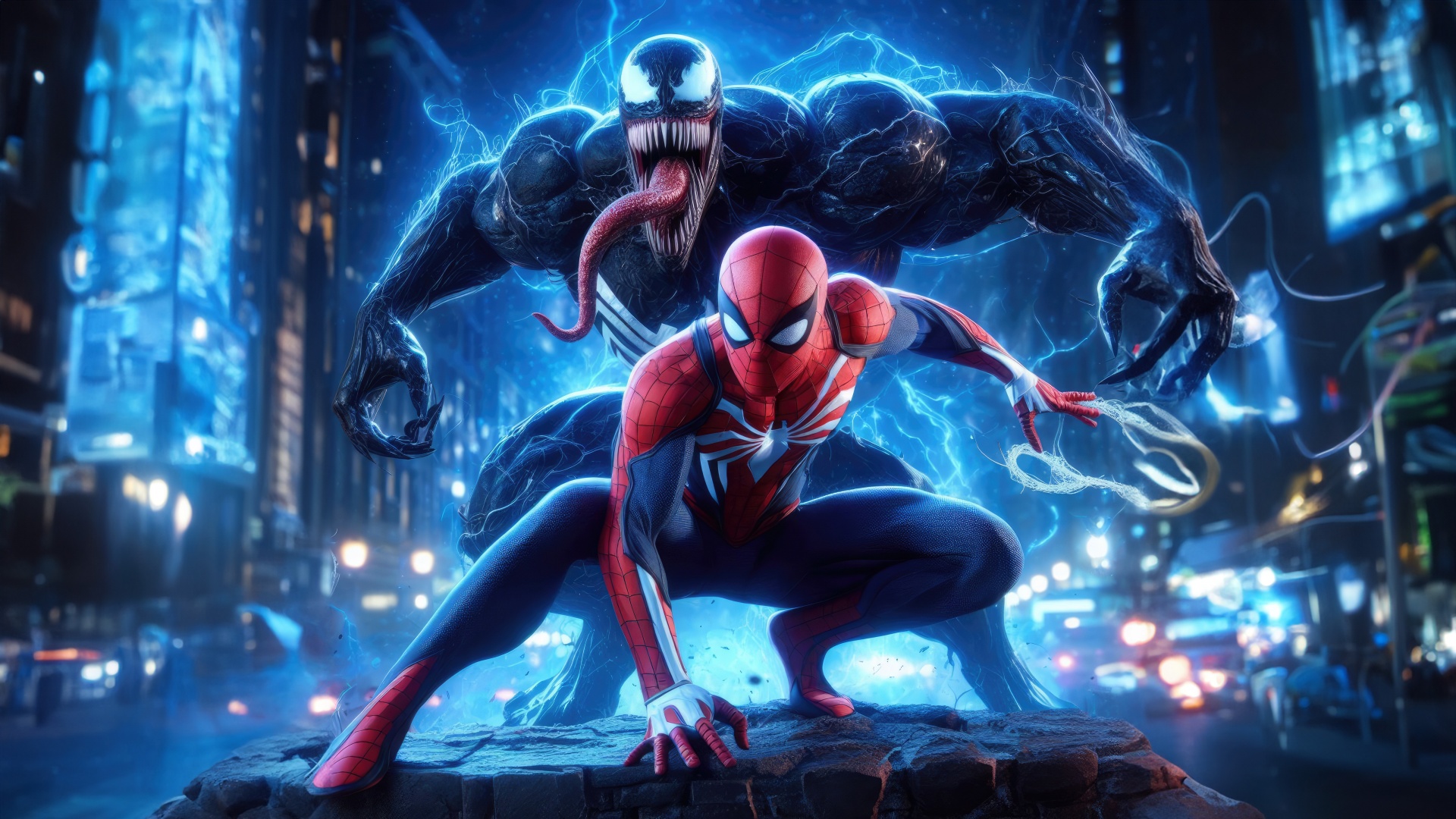 Spider Man Concept Art 5K Wallpaper