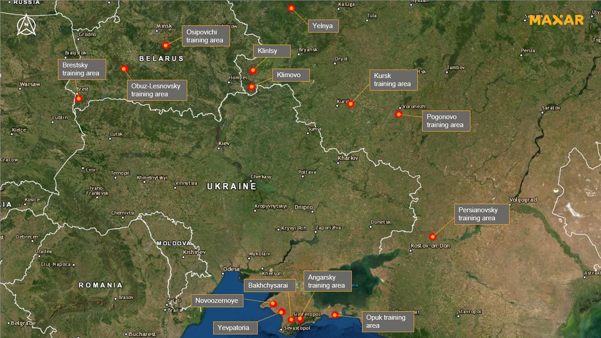military buildup near Ukraine