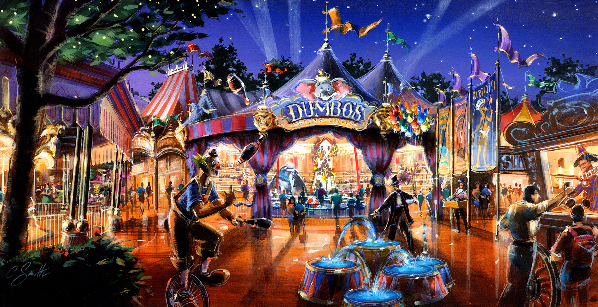 Fantasyland expansion concept art