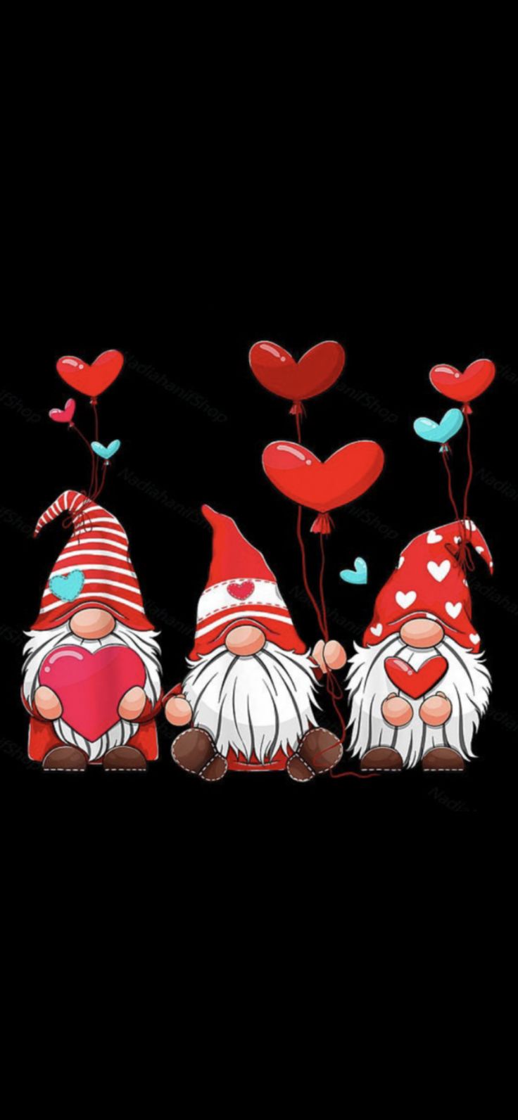Valentines wallpaper iphone, Gnome