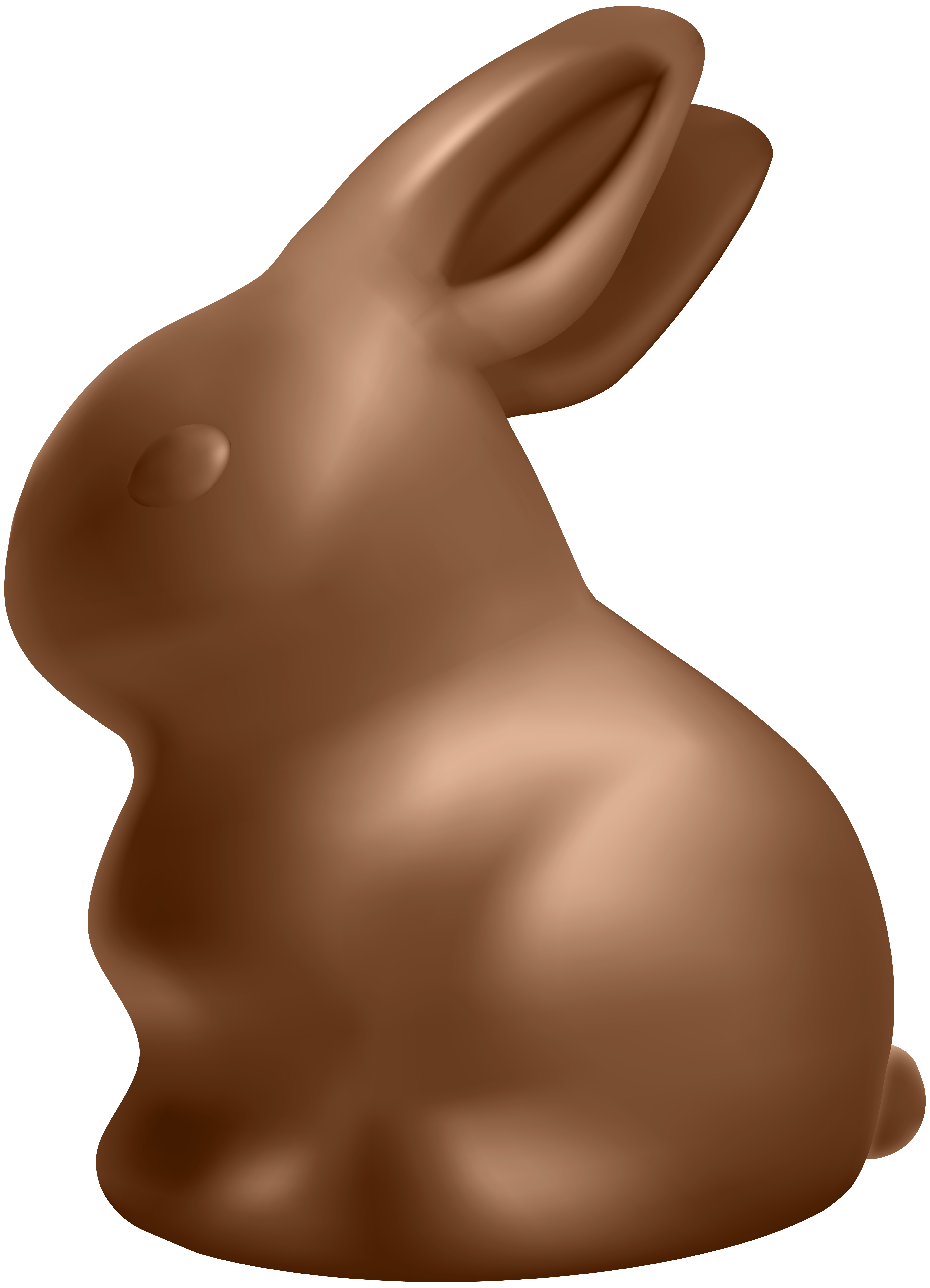 Easter Chocolate Bunny Transparent PNG