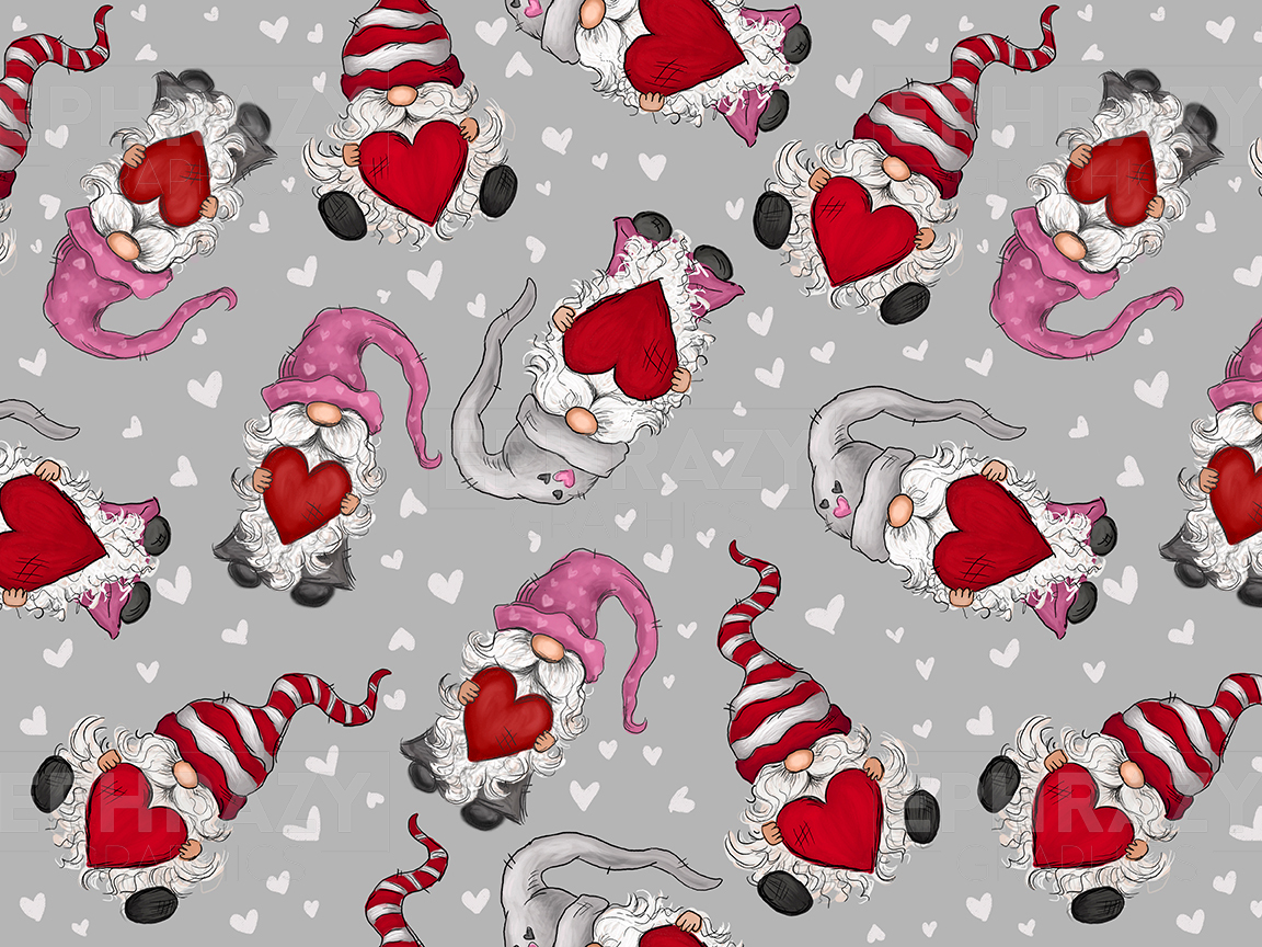 Valentine Valentine's Day Gnome Gnomes