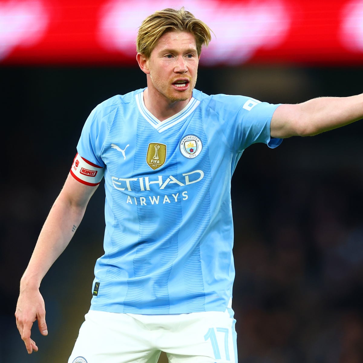 A new role for Kevin De Bruyne can