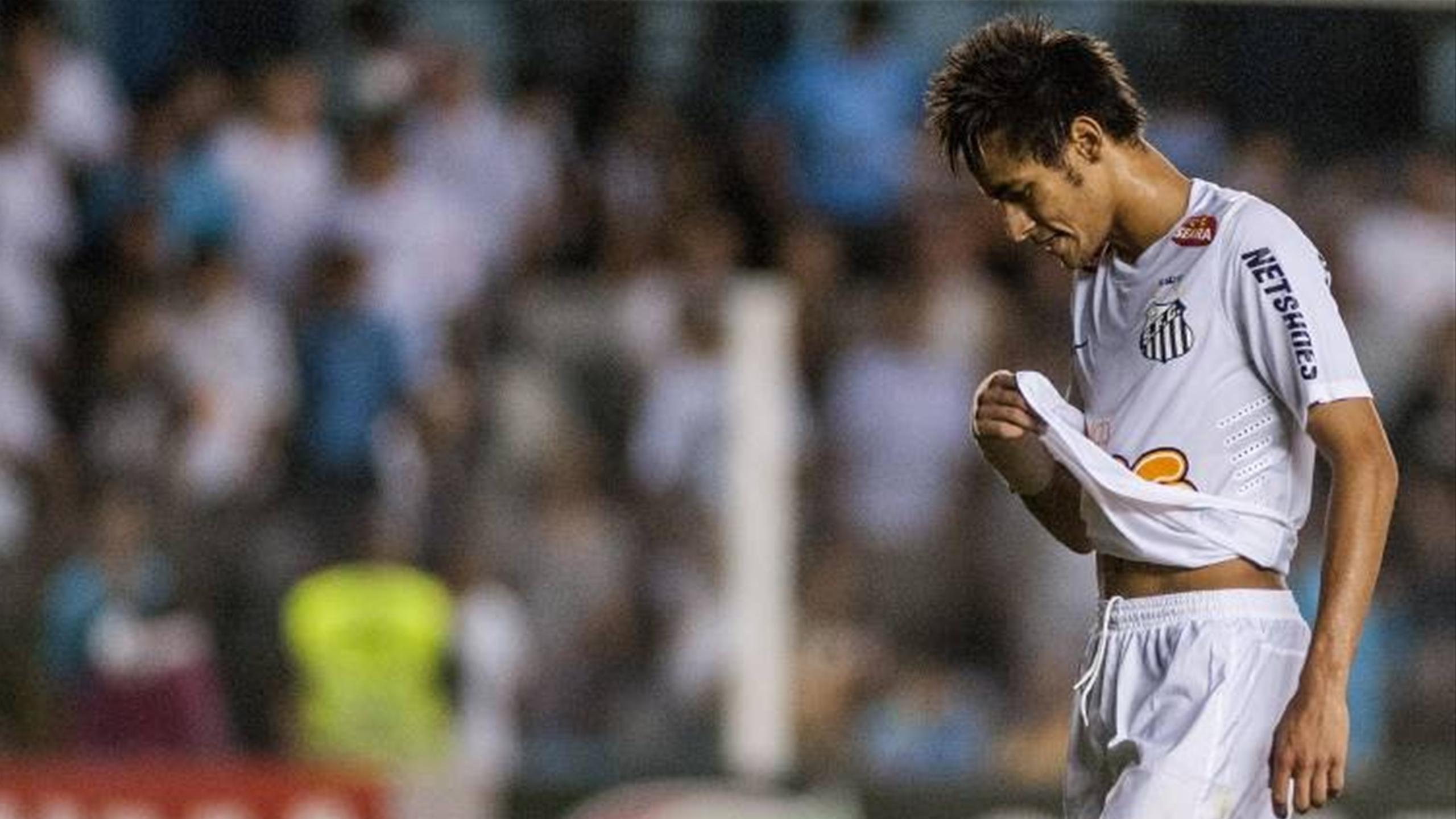 Neymar sent off for fighting in Santos