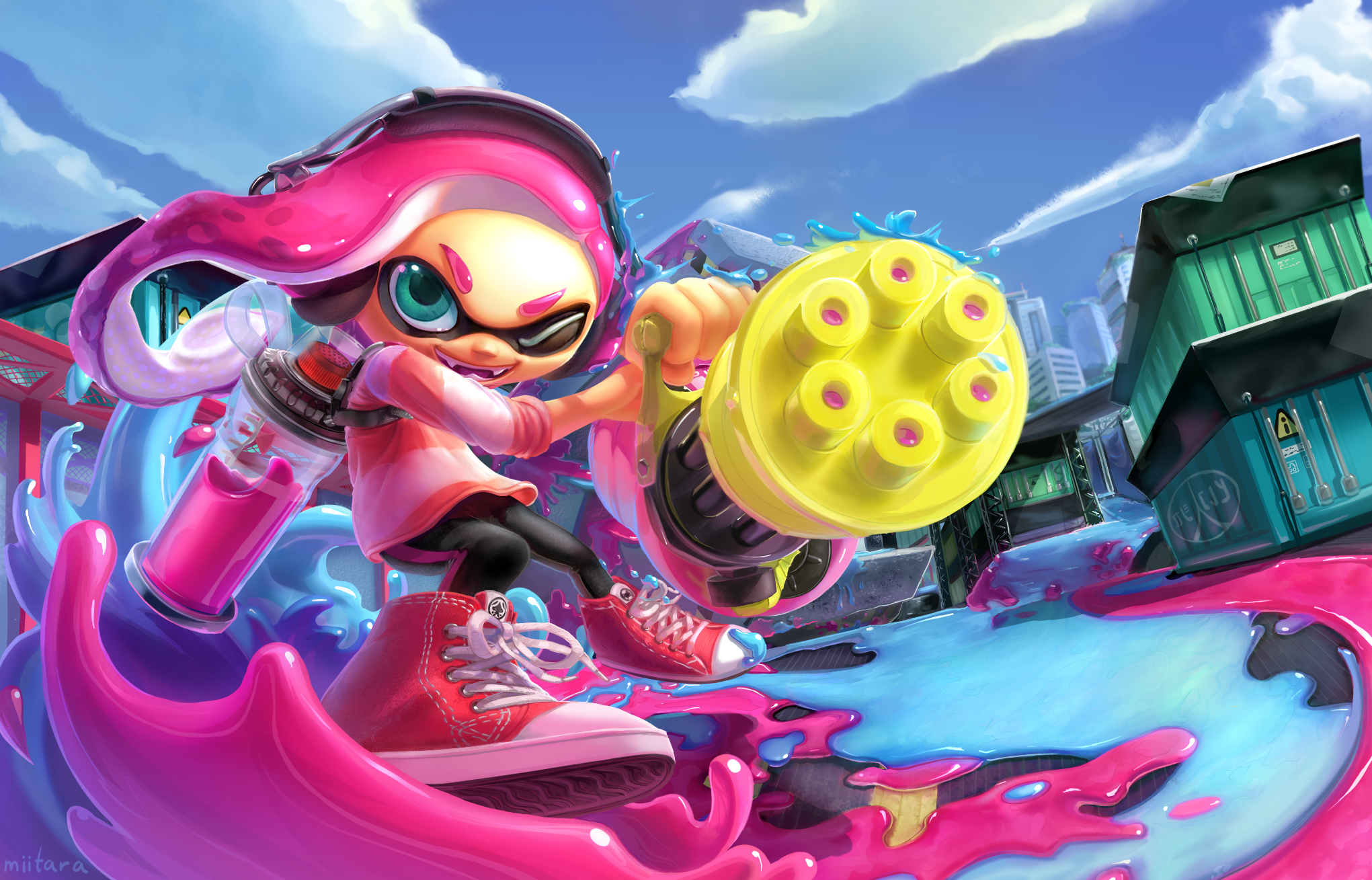 Video Game Splatoon 2 HD Wallpaper