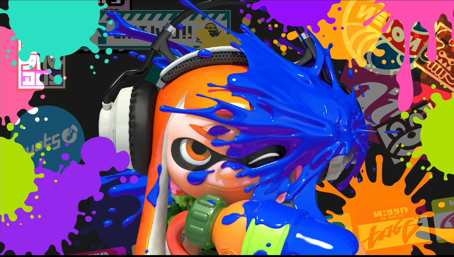 nice wallpaper to honor Splatoon