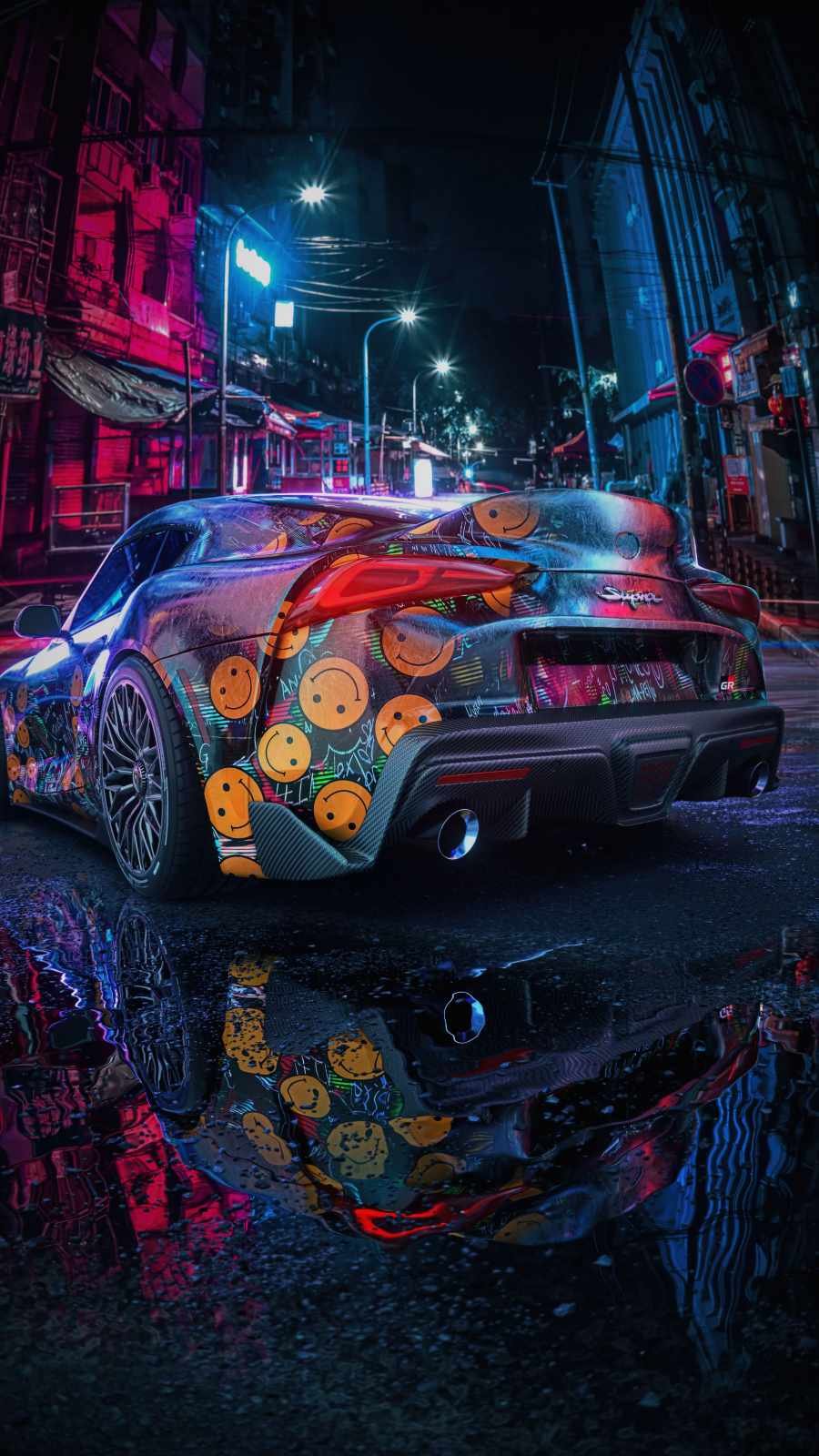 Toyota supra modified Wallpaper