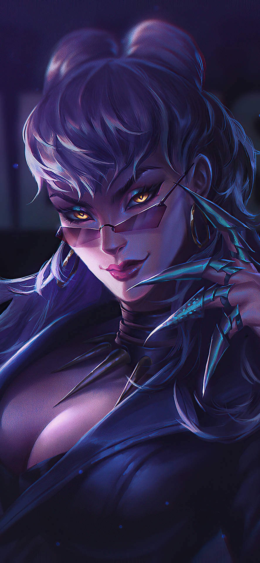 Evelyn Kda Lol iPhone Wallpaper