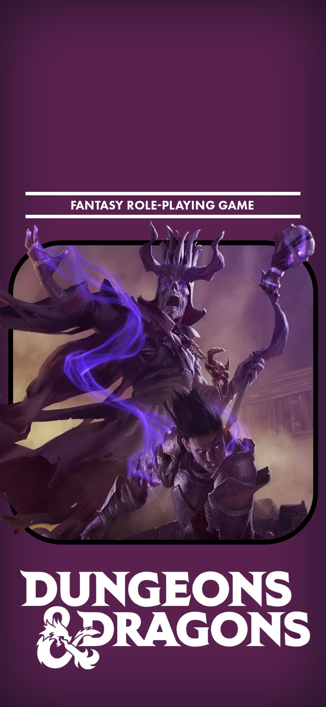 OC A Bunch of D&D Phone Wallpaper