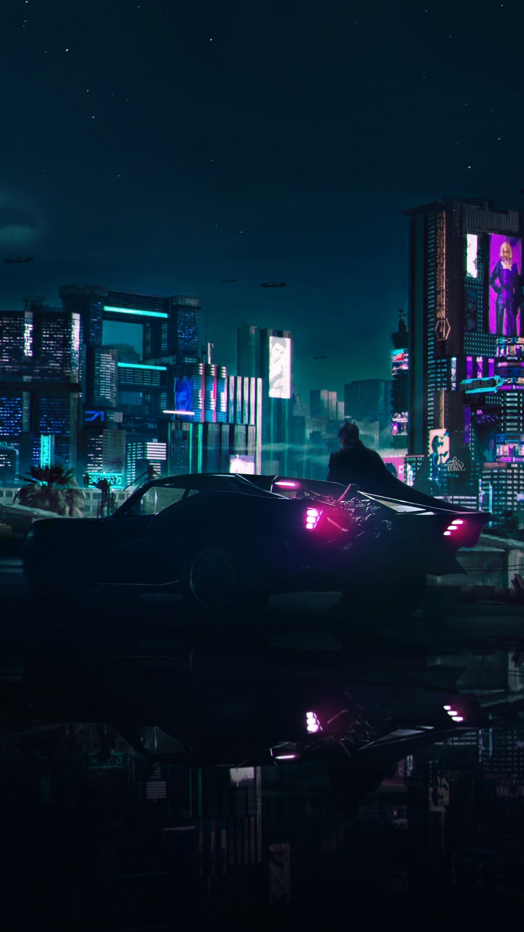 Batman Wallpaper 4K, Cyberpunk
